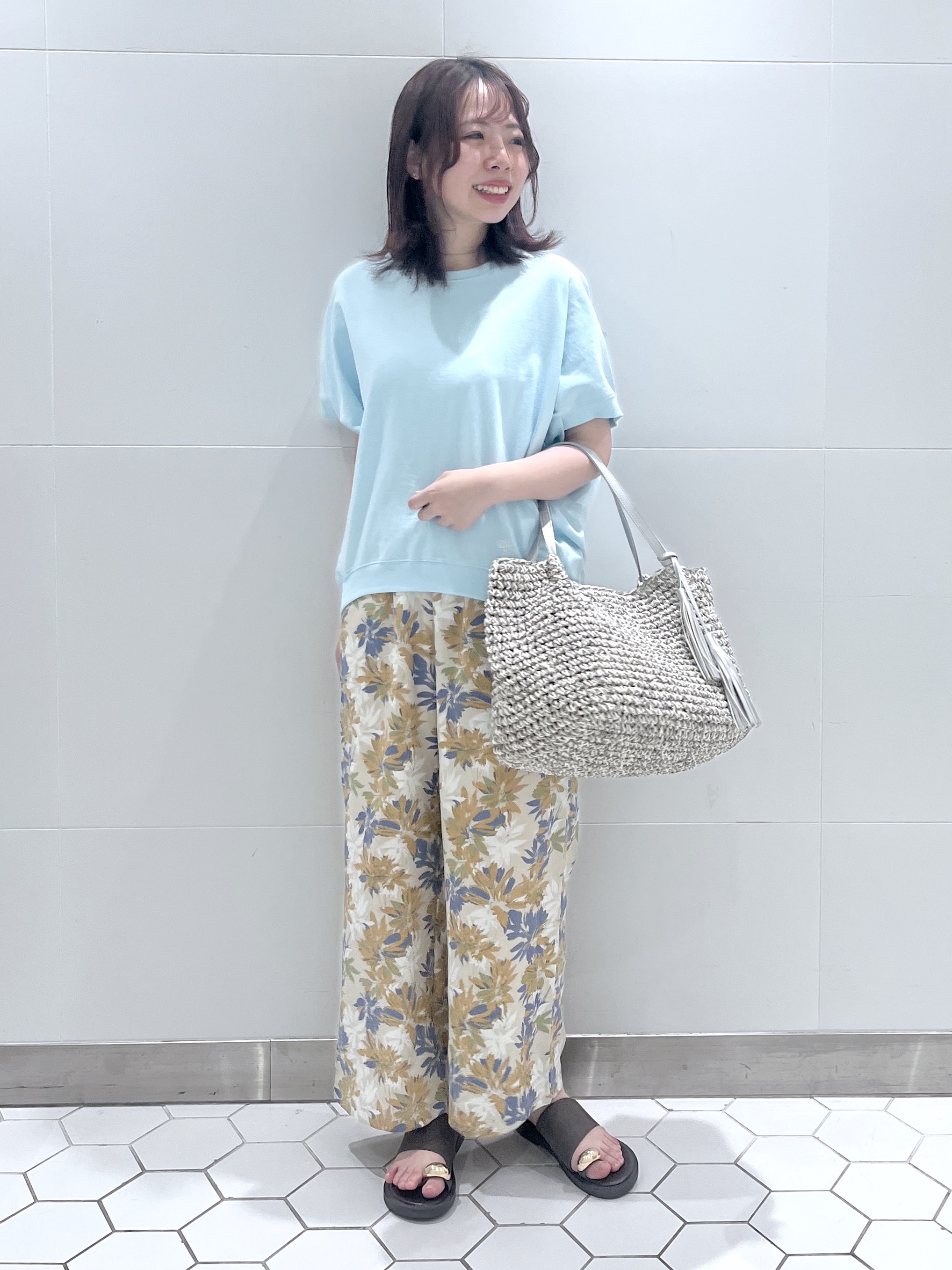 Makinoさんの「Dessin｜【洗える】シアーカラーシャツ」を使ったコーディネート