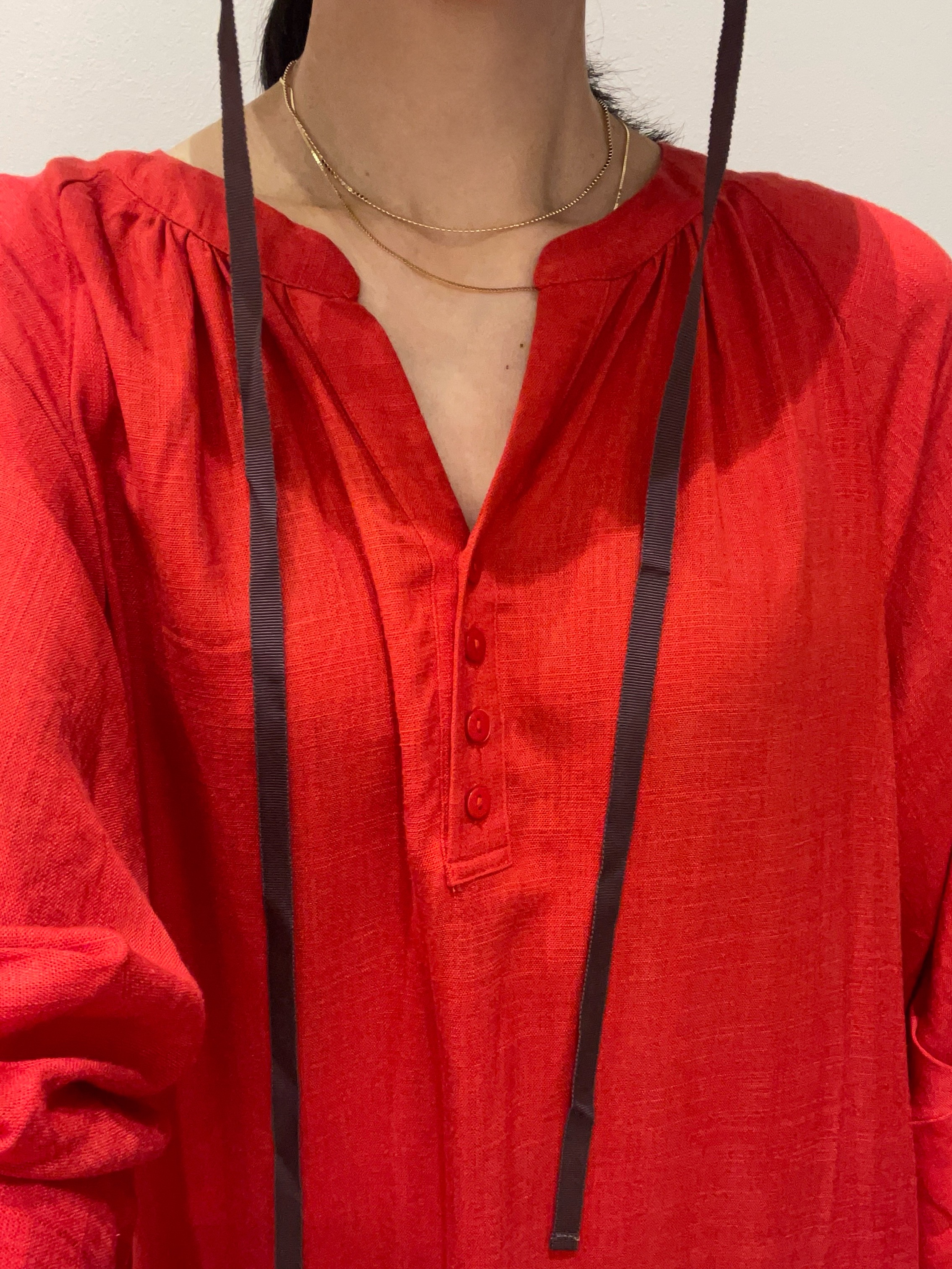 CHIHARUさんの「OPAQUE.CLIP｜キーネックロングワンピース【洗える】」を使ったコーディネート