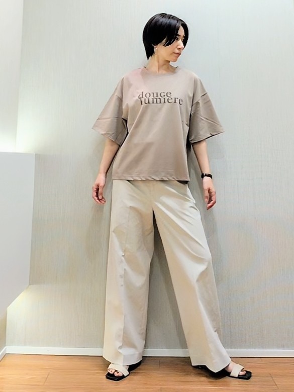 ミズタさんの「UNTITLED｜【麻100】リネンドルマンシャツ」を使ったコーディネート