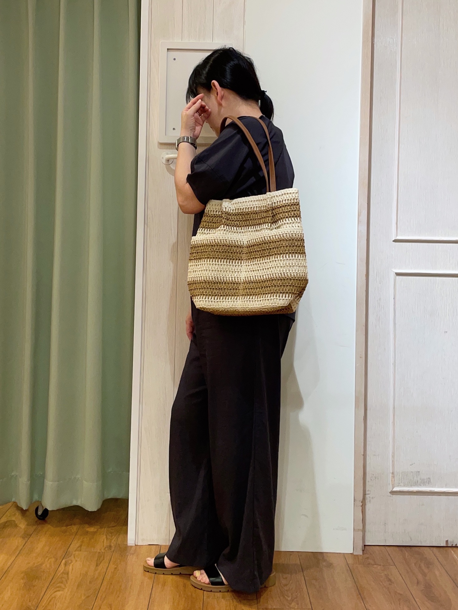 ke-yさんの「SHOO･LA･RUE｜【S-LL/洗濯機可/セットアップ可】軽凛(かろりん) タックブラウス」を使ったコーディネート