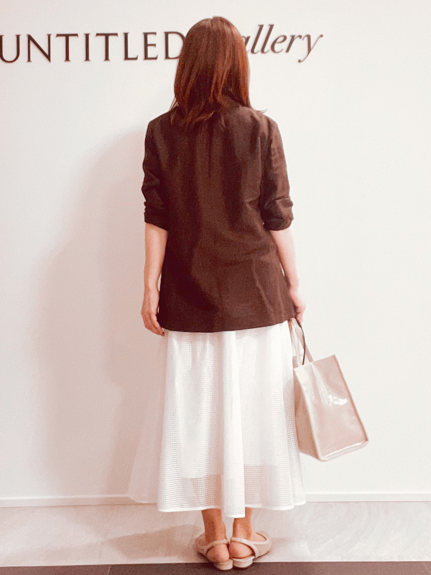 めいさんの「UNTITLED｜【11色展開/体型カバー】前後2WAYフレンチスリーブニット」を使ったコーディネート