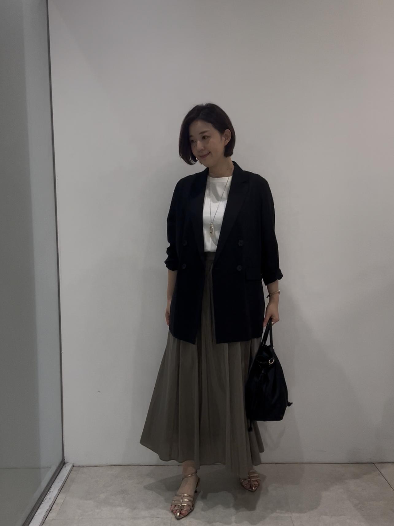 まどかさんの「UNTITLED｜【ステンレスチェーン】ティアーズネックレス」を使ったコーディネート