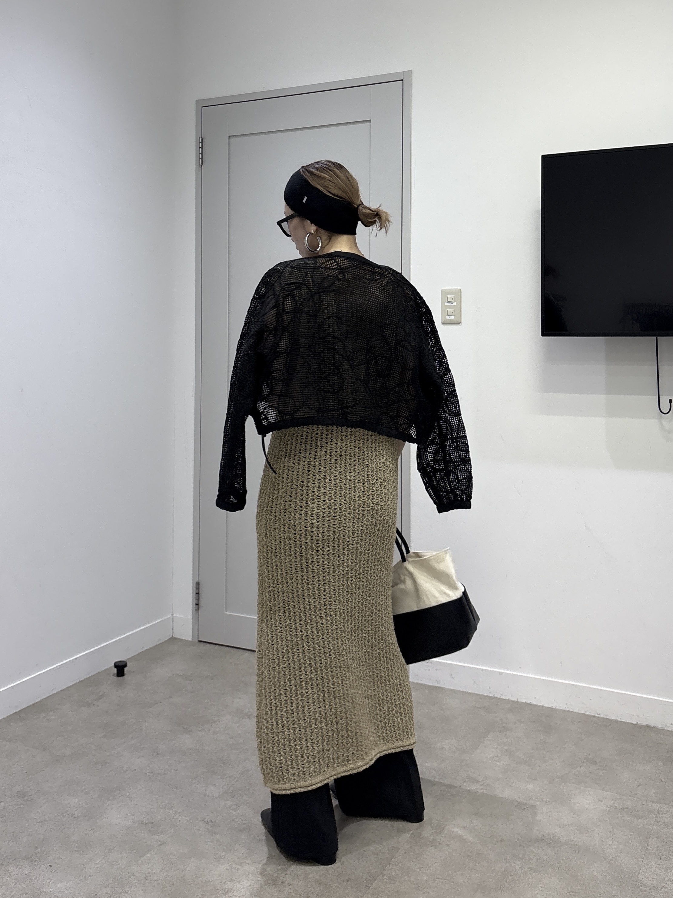 kotakiさんの「INDIVI｜アートメッシュブルゾン」を使ったコーディネート