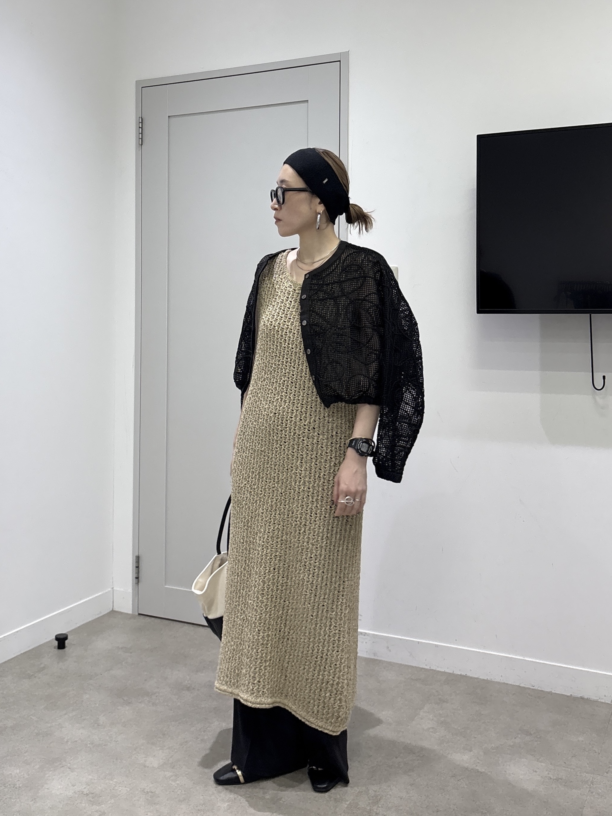 kotakiさんの「INDIVI｜アートメッシュブルゾン」を使ったコーディネート
