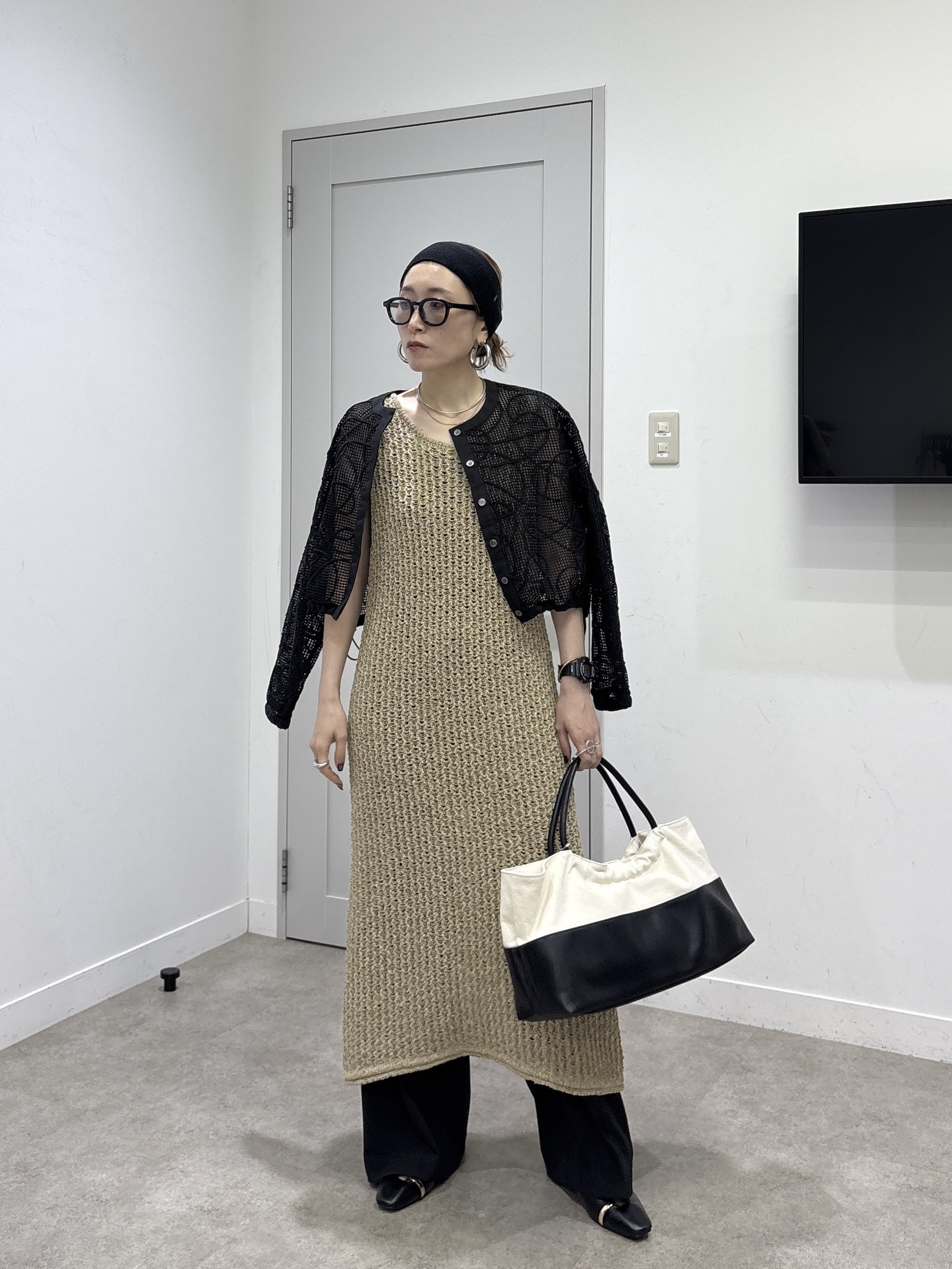 kotakiさんの「INDIVI｜アートメッシュブルゾン」を使ったコーディネート