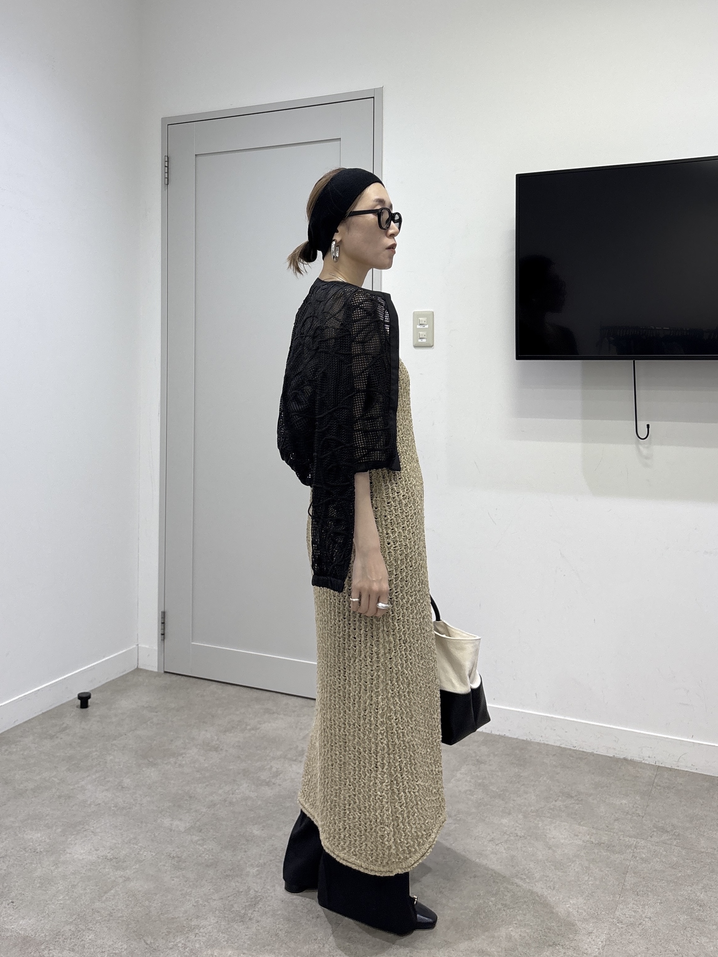 kotakiさんの「INDIVI｜アートメッシュブルゾン」を使ったコーディネート