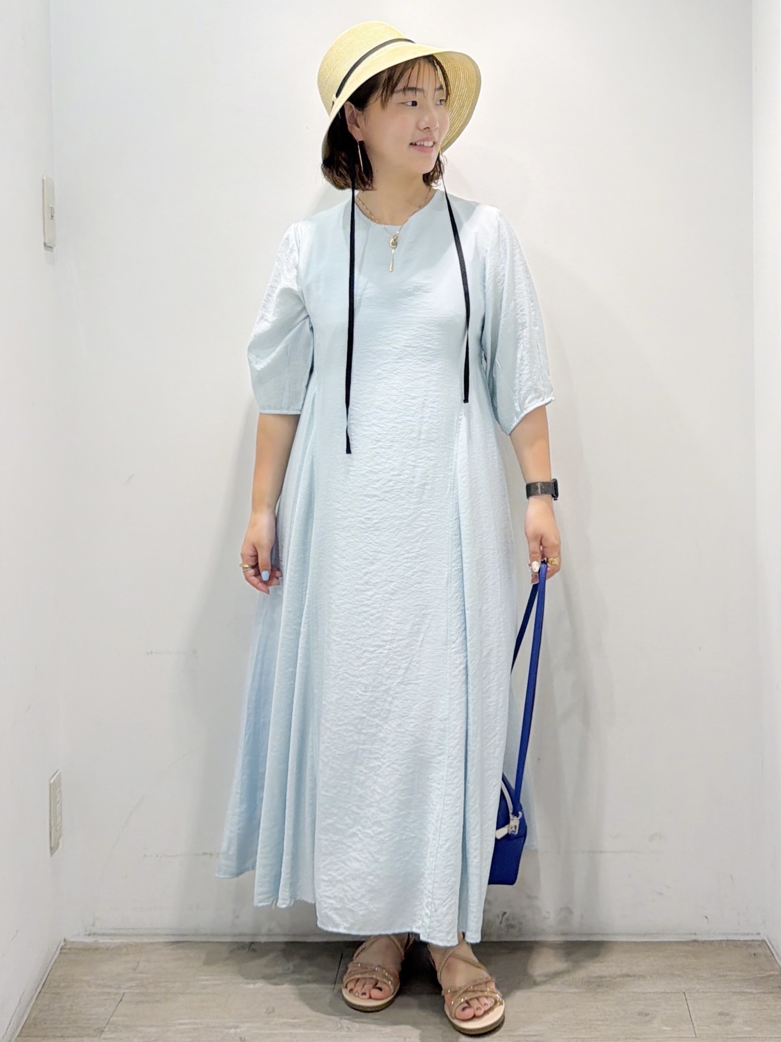 sumicaさんの「OPAQUE.CLIP｜切り替えデザインフレアワンピース【洗濯機OK】」を使ったコーディネート