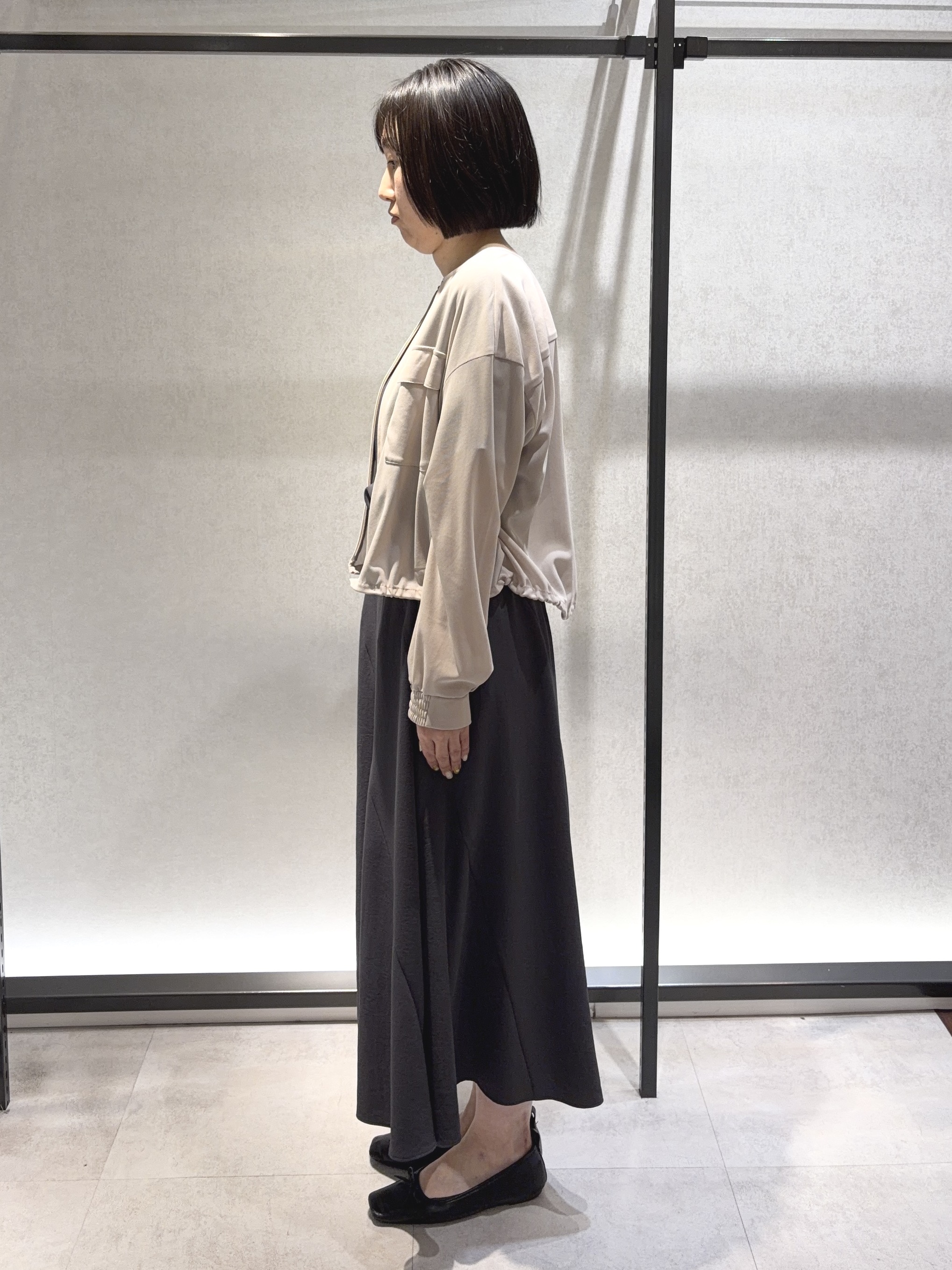 わたなべさんの「UNTITLED｜◆【洗える】シアーブルゾン」を使ったコーディネート