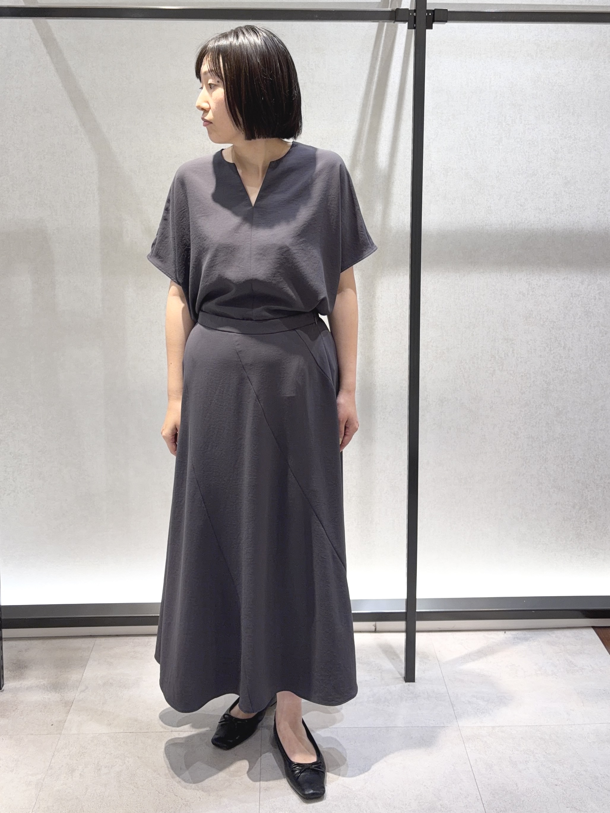 わたなべさんの「UNTITLED｜◆【洗える】シアーブルゾン」を使ったコーディネート