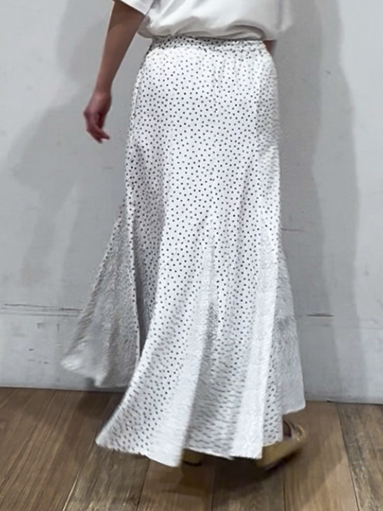 山さんさんの「grove｜【UVカット/接触冷感】プリントアソート5分袖Tシャツ」を使ったコーディネート