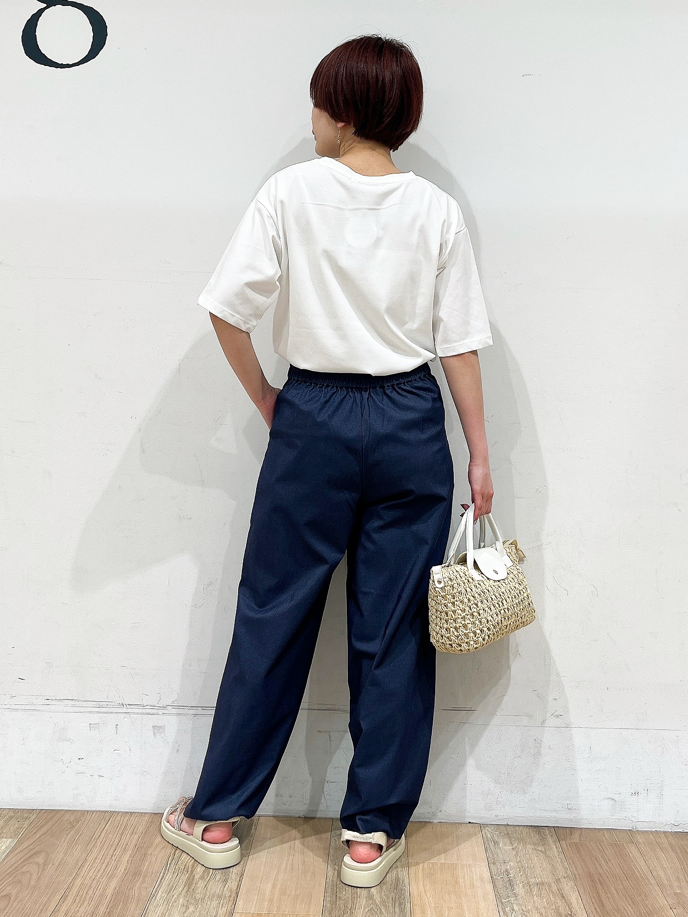 山さんさんの「grove｜高評価！【洗える/名品】大人の透け感、シアーカーディガン」を使ったコーディネート