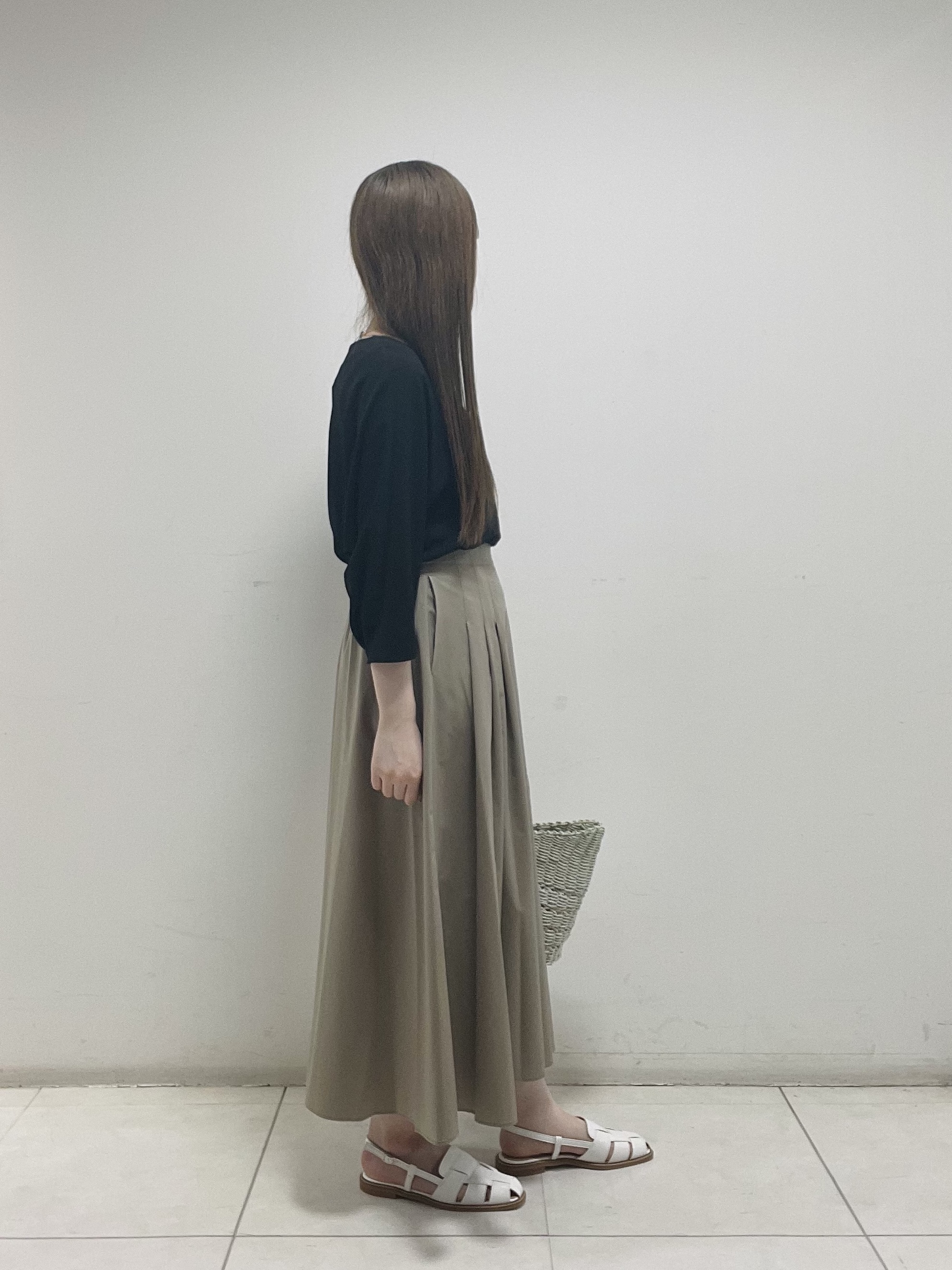 mさんの「INDIVI｜【接触冷感／透湿／着る日傘】ドルマントップス」を使ったコーディネート