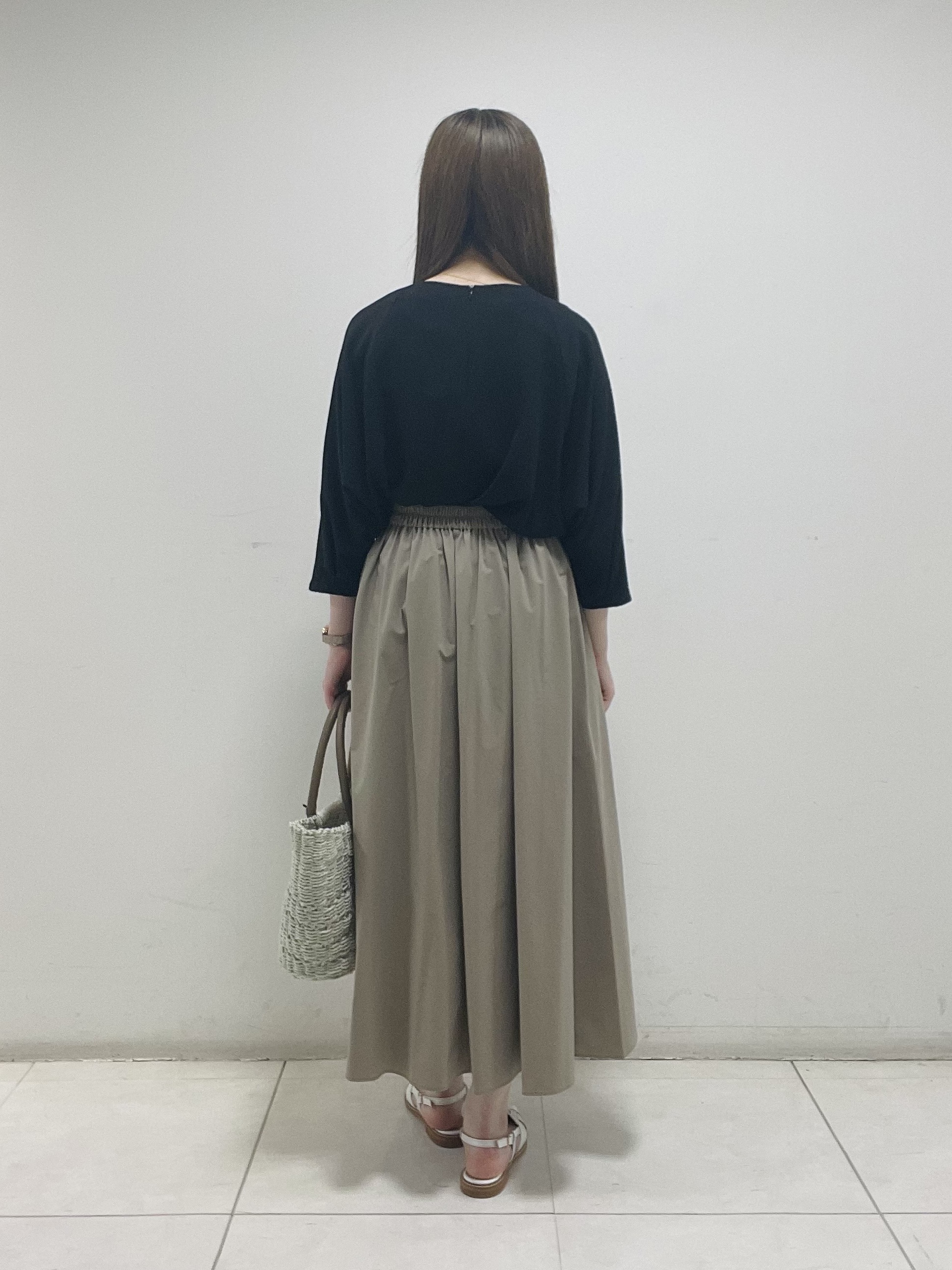 mさんの「INDIVI｜【接触冷感／透湿／着る日傘】ドルマントップス」を使ったコーディネート