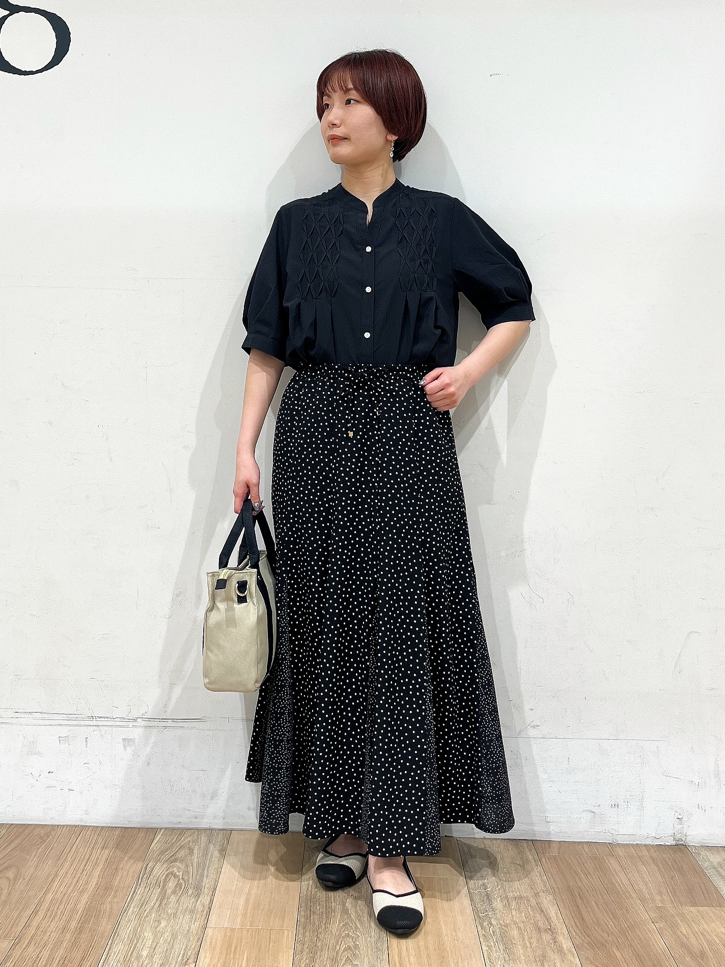 山さんさんの「grove｜高評価！【UVカット】ベーシックショートカーディガン」を使ったコーディネート