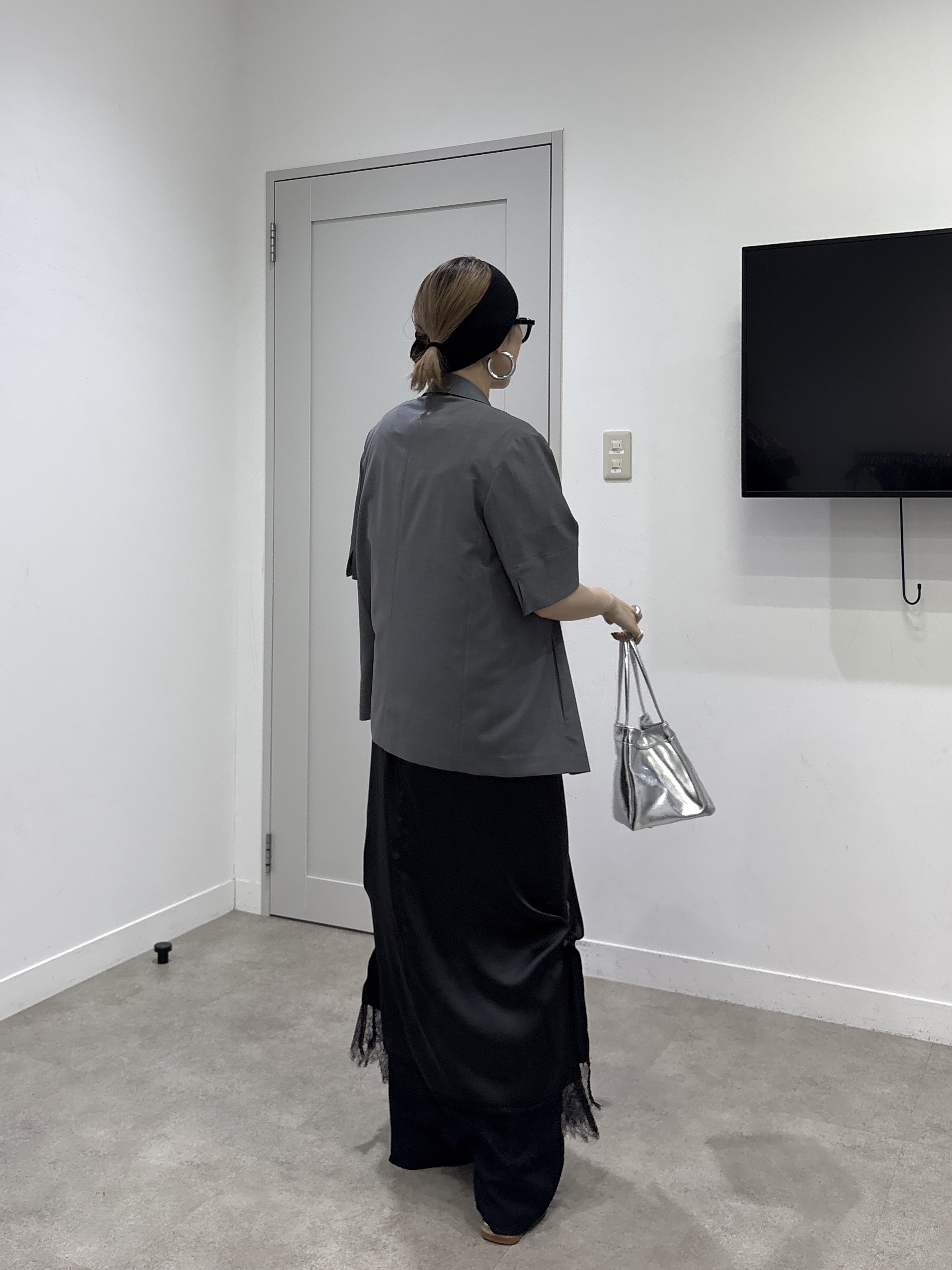 kotakiさんの「INDIVI｜Comfy SET UP｜ハーフスリーブジャケット【セットアップ対応／通勤／接触冷感／UVカット】」を使ったコーディネート