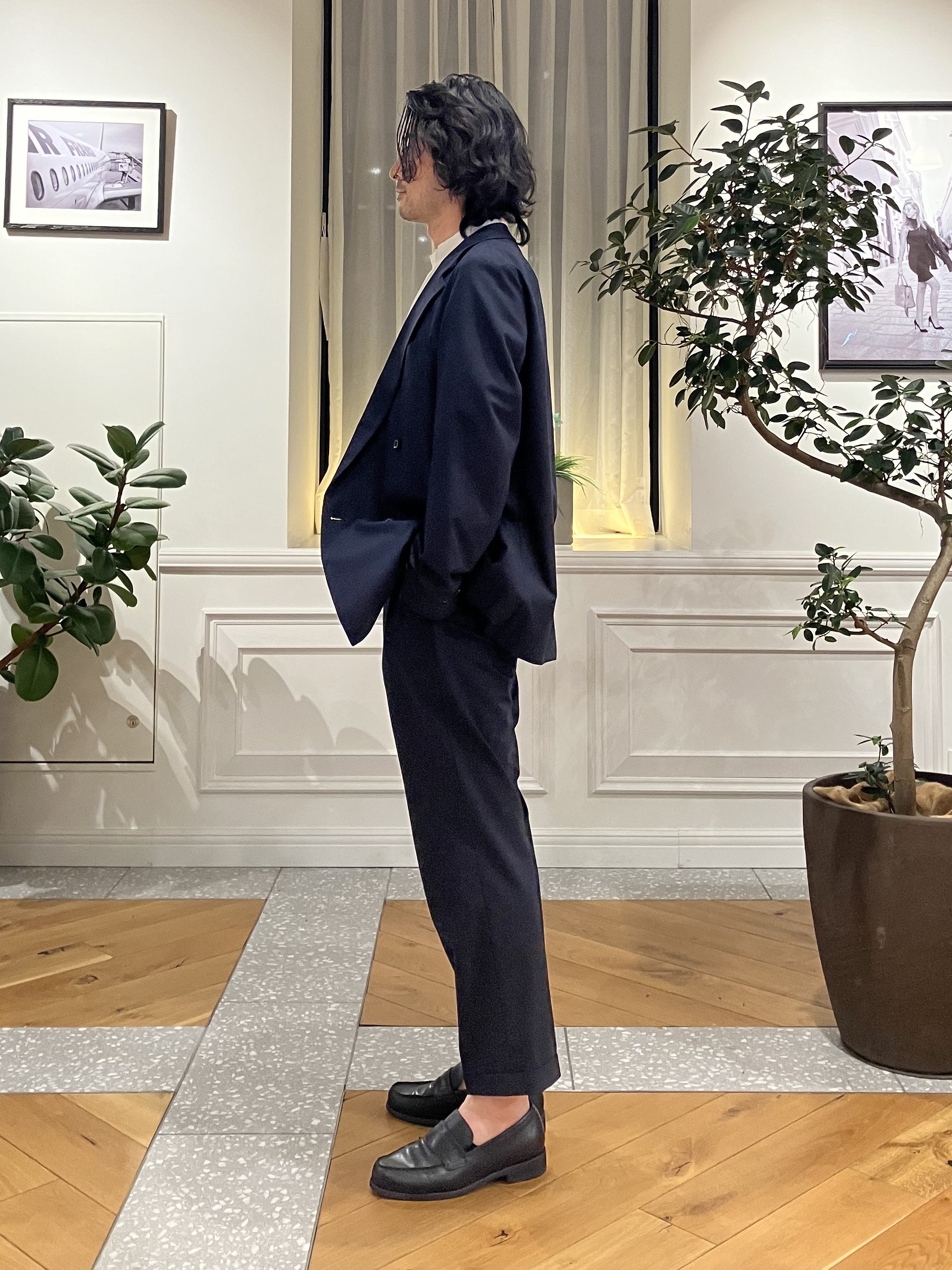 junyaさんの「DRESSTERIOR｜【セットアップ可】クールタッチ クイックドライ イージージャケット」を使ったコーディネート