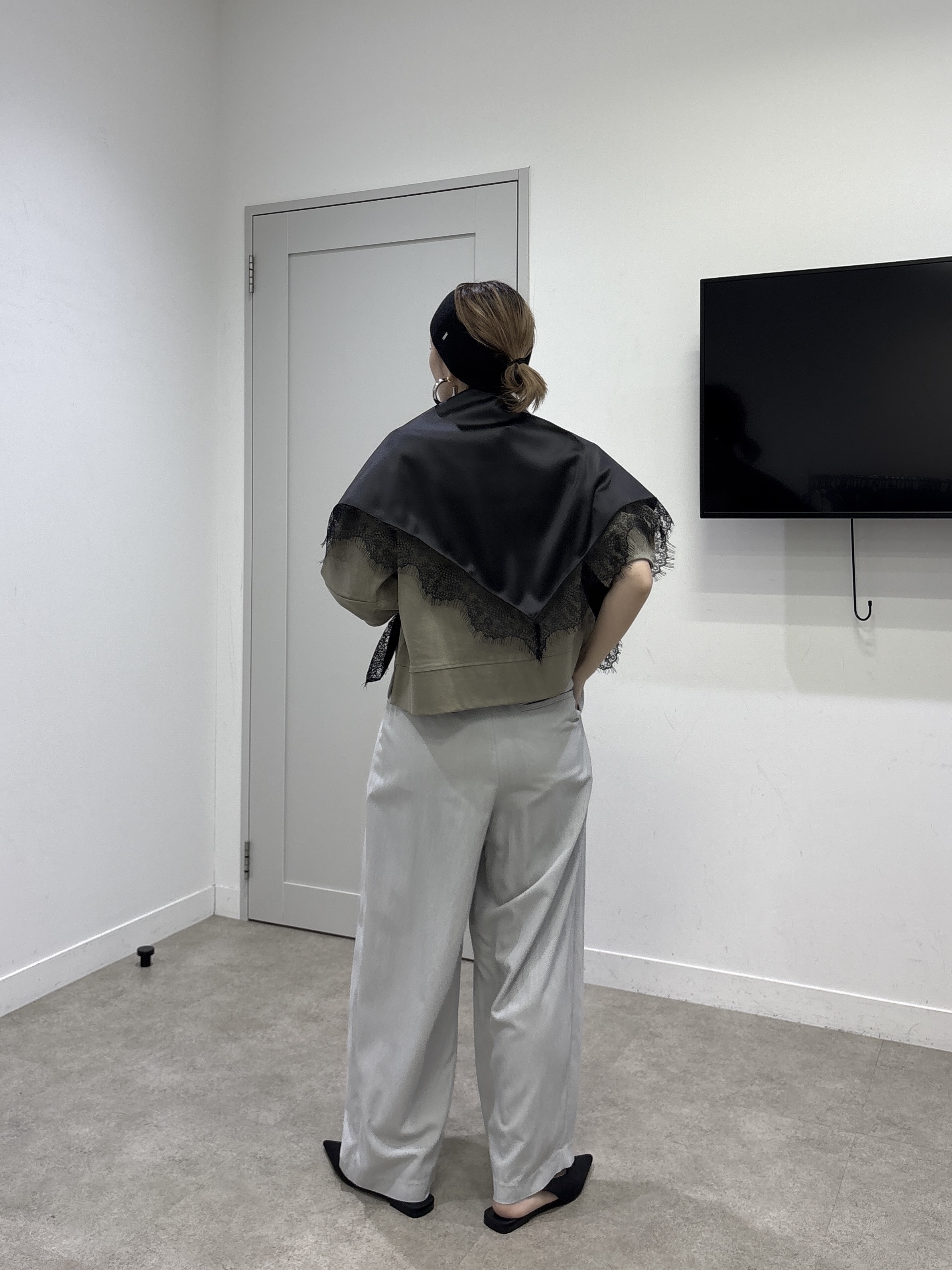 kotakiさんの「INDIVI｜ハーフスリーブフォルムカットソー【再入荷／マシンウォッシュ／接触冷感】」を使ったコーディネート
