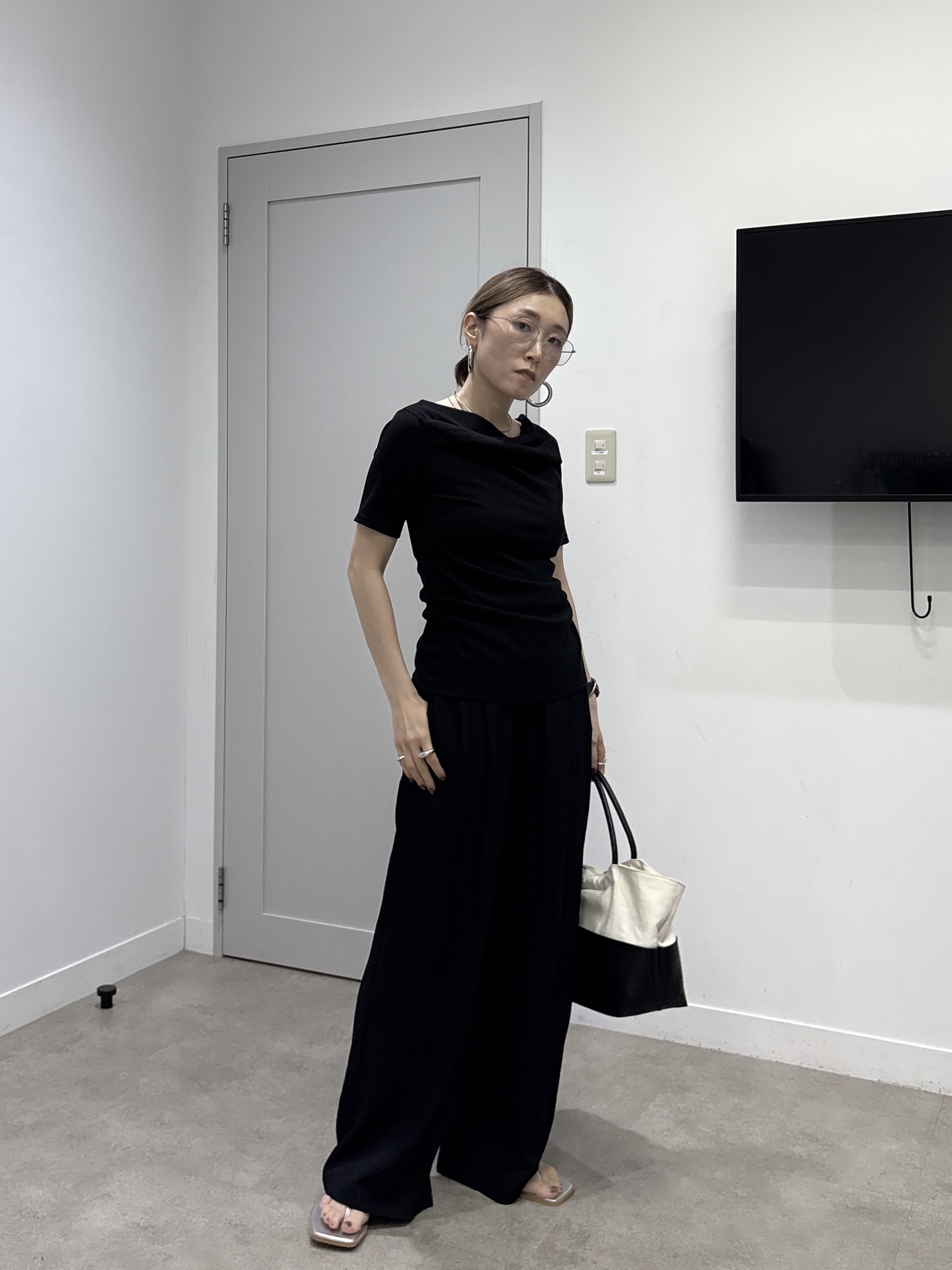 kotakiさんの「INDIVI｜イージータックスラックス【再入荷／ウォッシャブル】」を使ったコーディネート