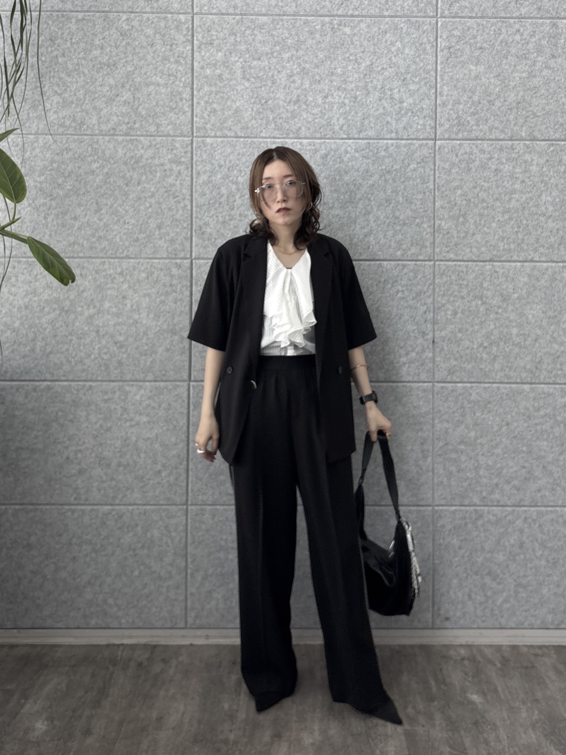 kotakiさんの「INDIVI｜Comfy SET UP｜ハーフスリーブジャケット【セットアップ対応／通勤／接触冷感／UVカット】」を使ったコーディネート