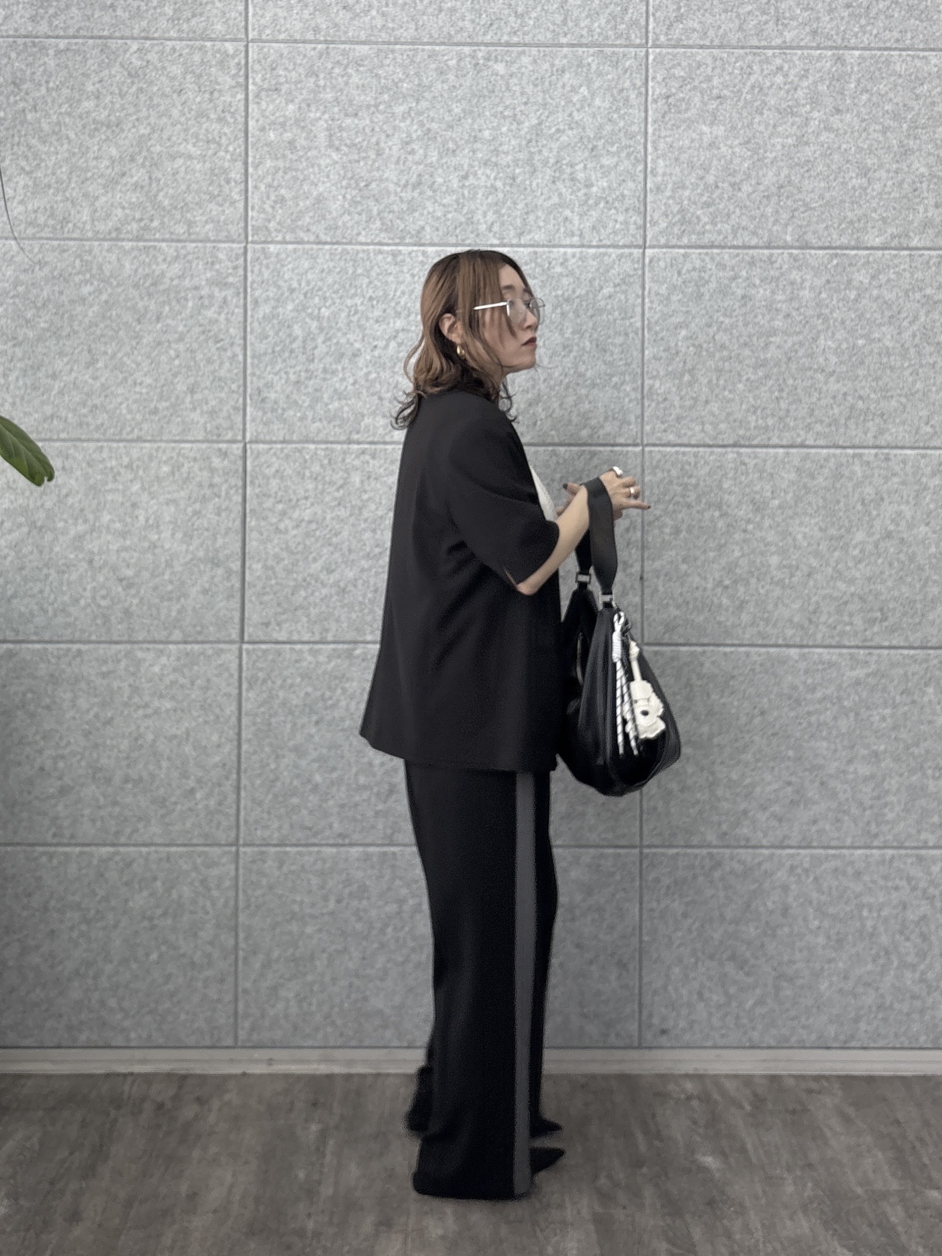 kotakiさんの「INDIVI｜Comfy SET UP｜ハーフスリーブジャケット【セットアップ対応／通勤／接触冷感／UVカット】」を使ったコーディネート