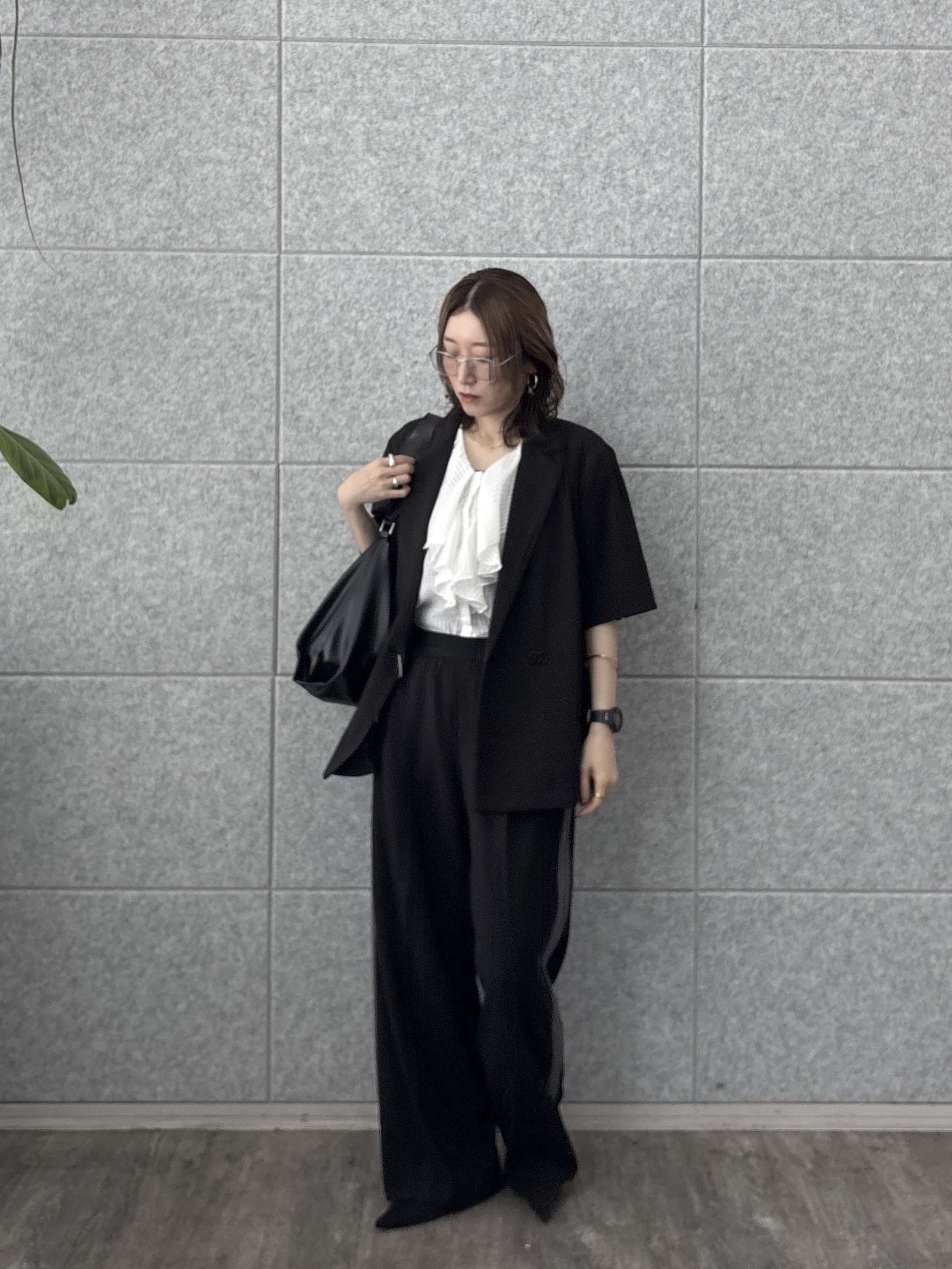 kotakiさんの「INDIVI｜Comfy SET UP｜ハーフスリーブジャケット【セットアップ対応／通勤／接触冷感／UVカット】」を使ったコーディネート