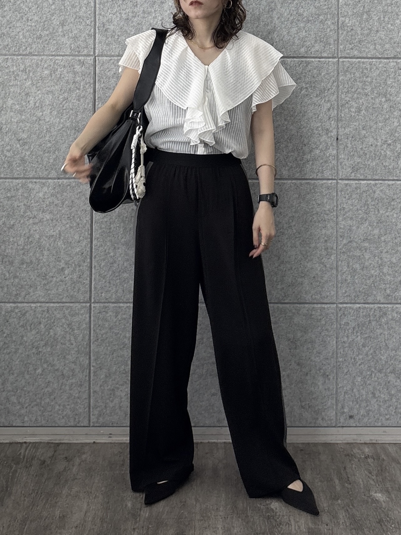 kotakiさんの「INDIVI｜Comfy SET UP｜ハーフスリーブジャケット【セットアップ対応／通勤／接触冷感／UVカット】」を使ったコーディネート