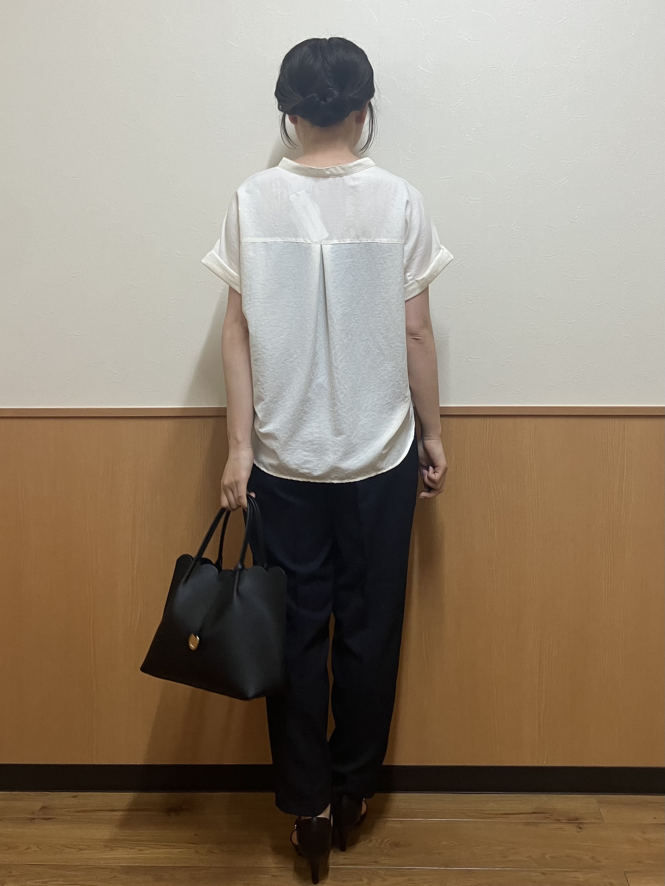 MAYUKIさんの「index｜【接触冷感】ダブルポケットスキッパーブラウス《吸水速乾／防シワ／洗濯機OK／S～3L／7col》」を使ったコーディネート