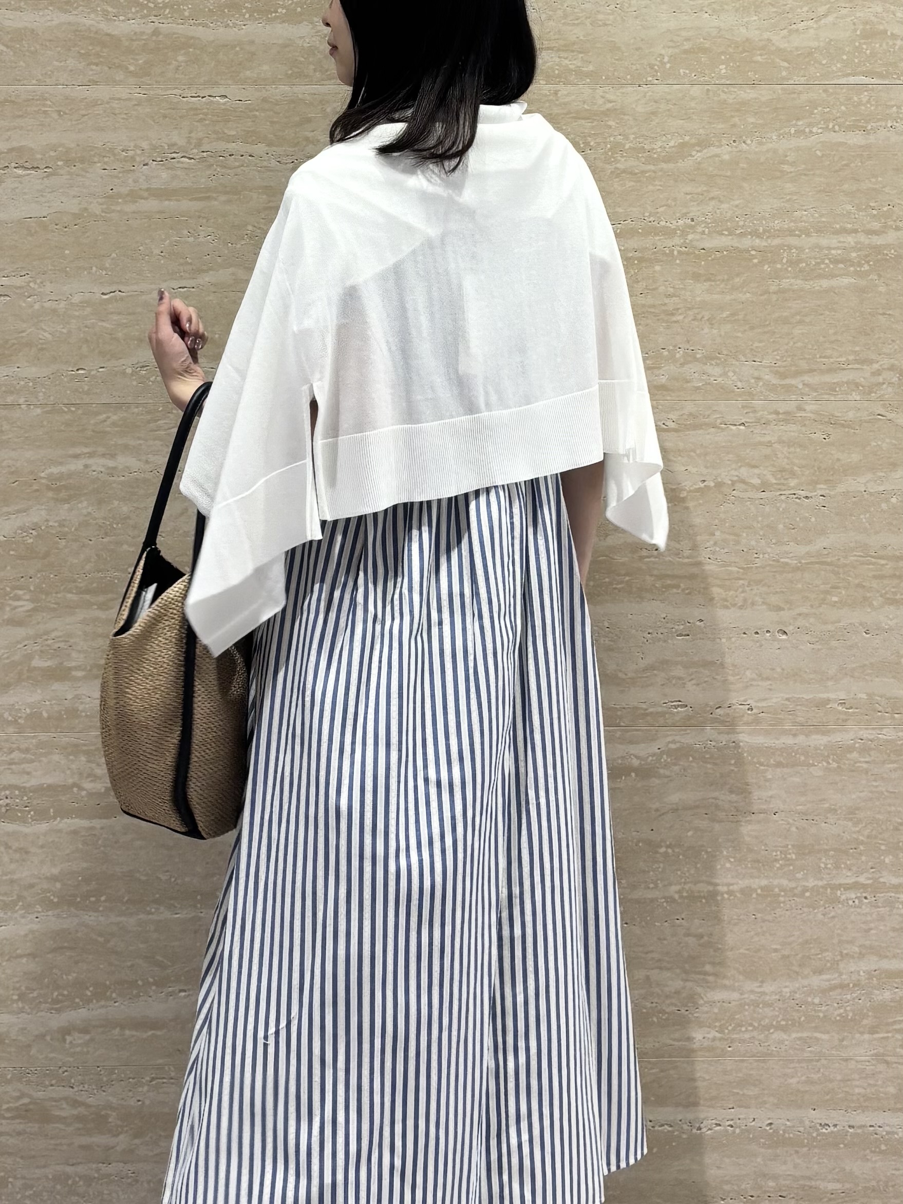 Ririkaさんの「OPAQUE.CLIP｜【接触冷感】ニットカーディガン《洗濯機OK／抗ピリング》」を使ったコーディネート