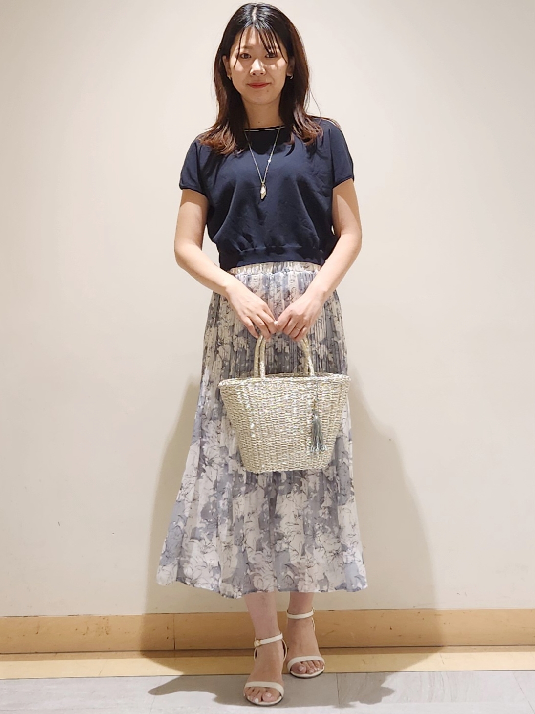 yukaさんの「COUP DE CHANCE｜【手洗い可/軽量】シアーブルゾン」を使ったコーディネート