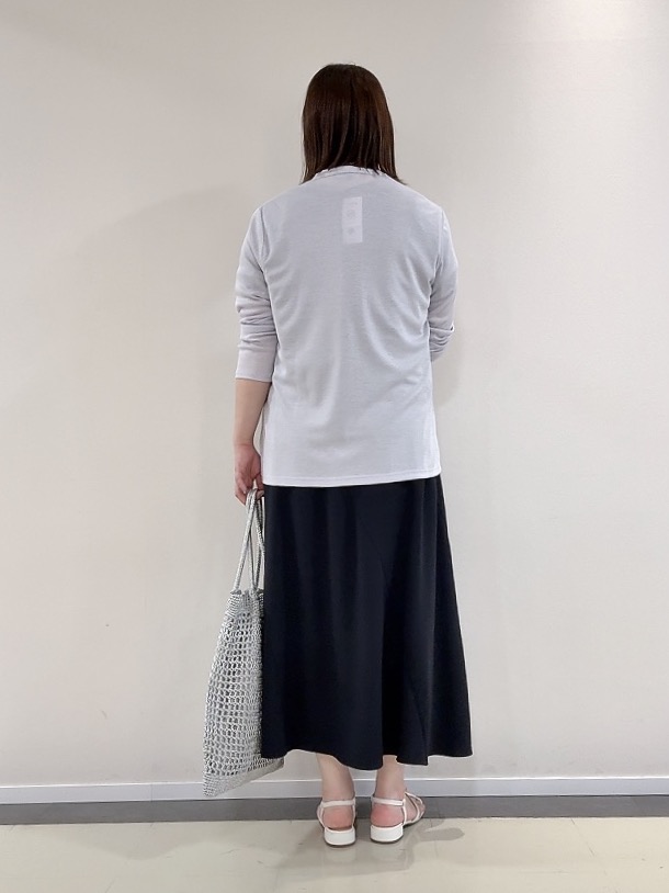 YUIさんの「UNTITLED｜【接触冷感/UVカット/遮熱機能】フライスジャージカーディガン」を使ったコーディネート