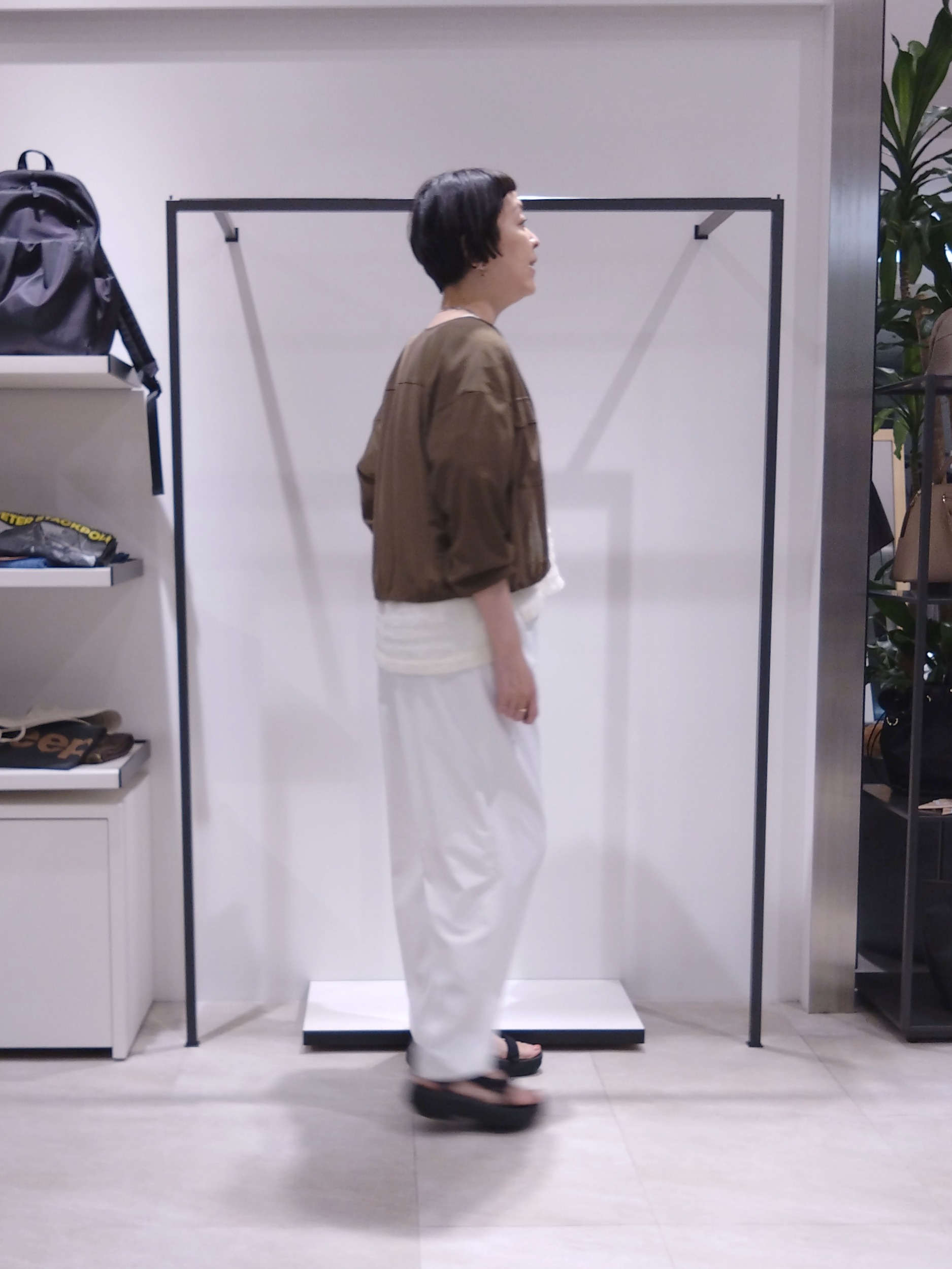 まちこさんの「UNTITLED｜◆【洗える】シアーブルゾン」を使ったコーディネート
