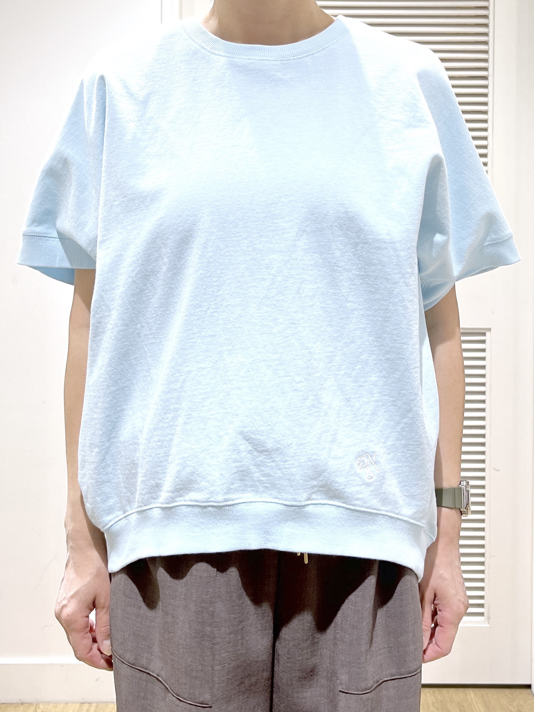 Miyazakiさんの「Dessin｜【セットアップ可/接触冷感/UVカット】イージーワイドパンツ」を使ったコーディネート