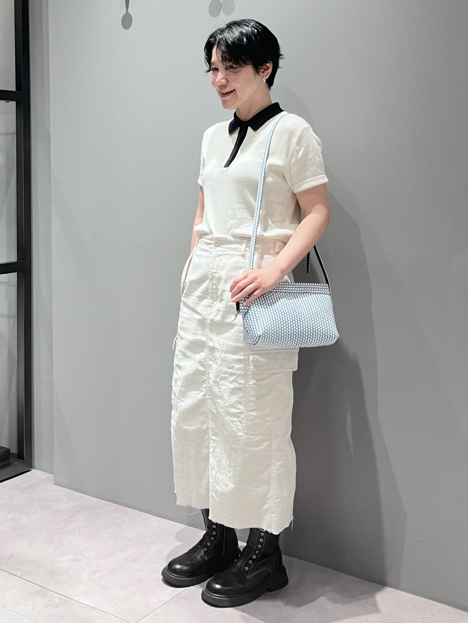 Cさんの「HIROKO HAYASHI｜OTTICA（オッティカ）ショルダーバッグ」を使ったコーディネート