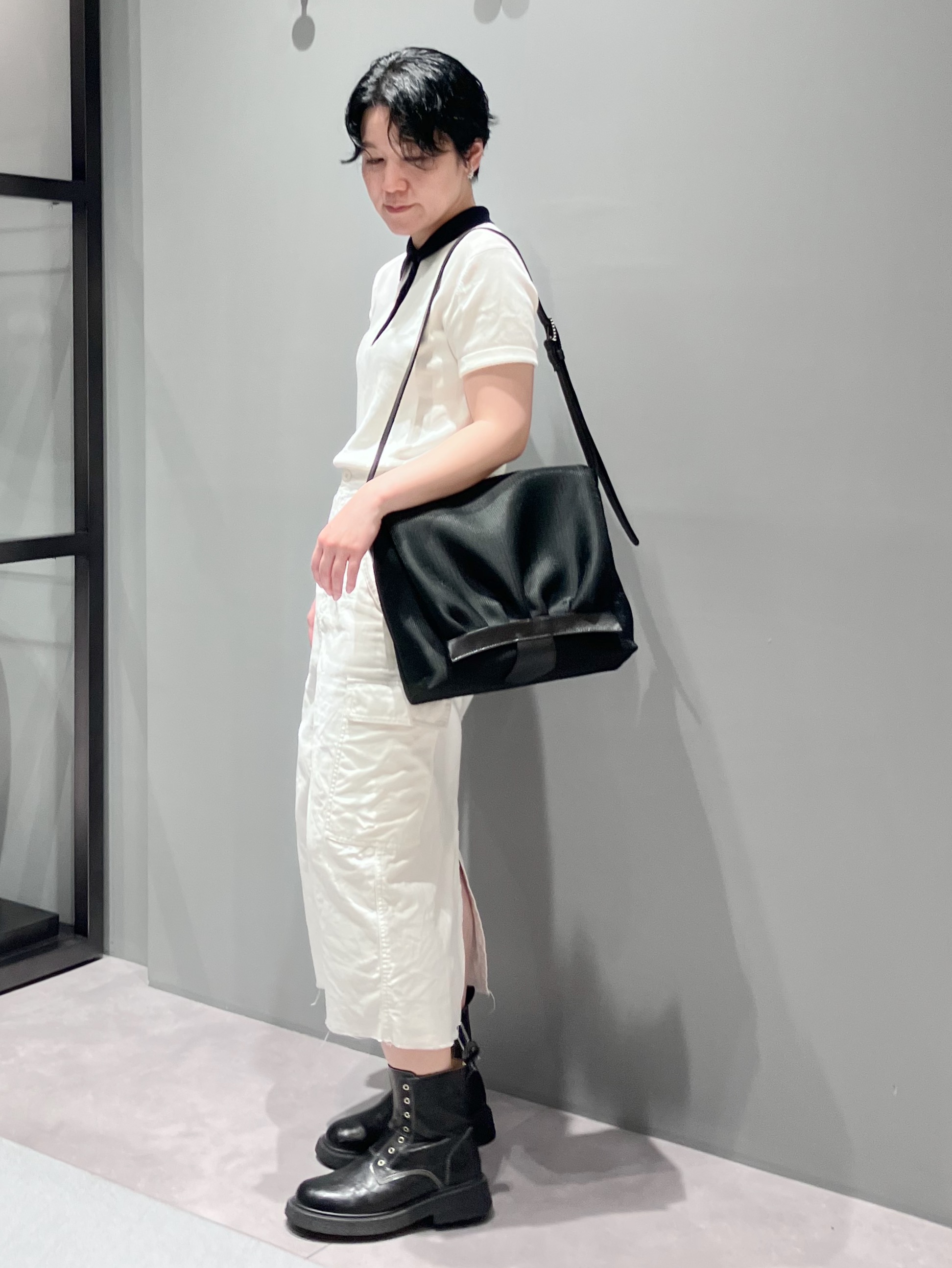 Cさんの「HIROKO HAYASHI｜TRIS（トリス）ショルダーバッグM」を使ったコーディネート