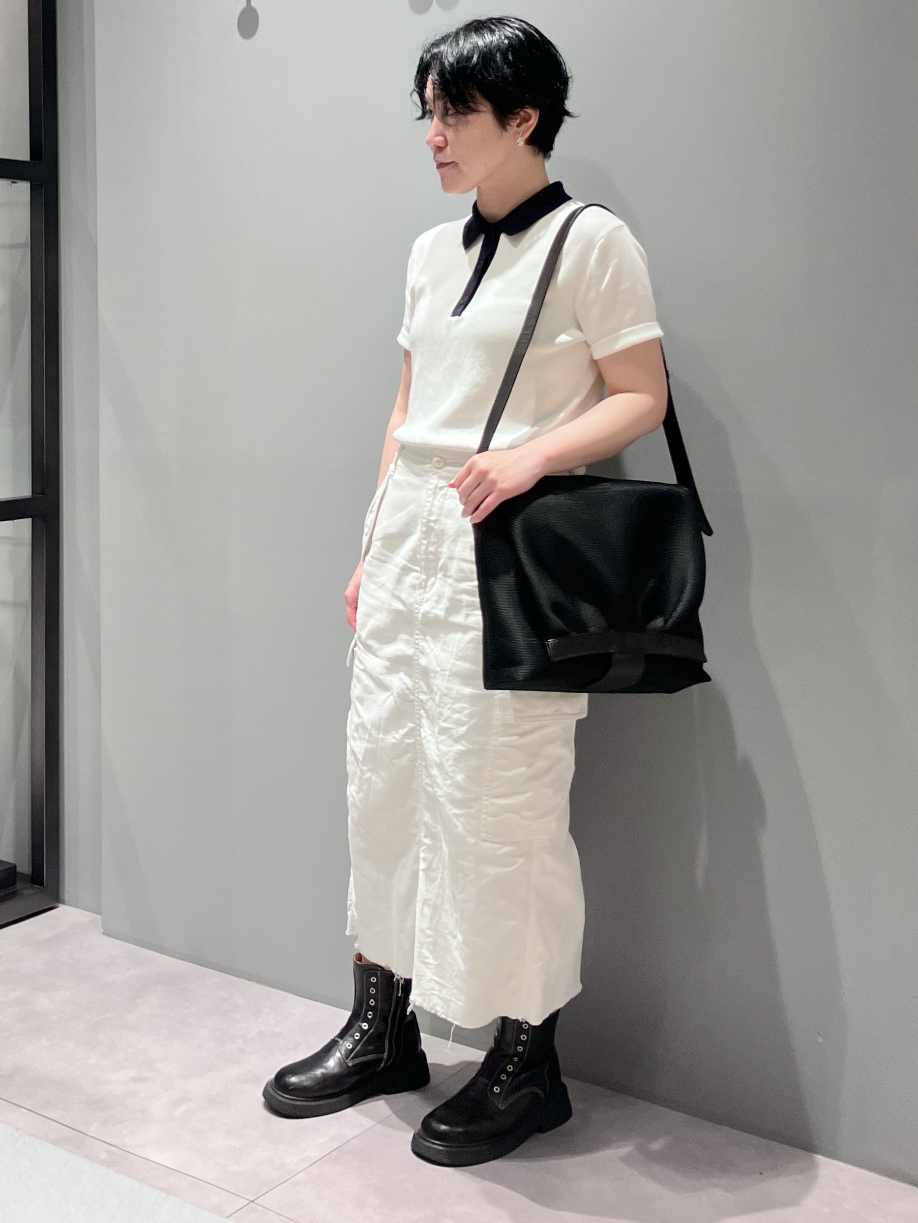 Cさんの「HIROKO HAYASHI｜TRIS（トリス）ショルダーバッグM」を使ったコーディネート