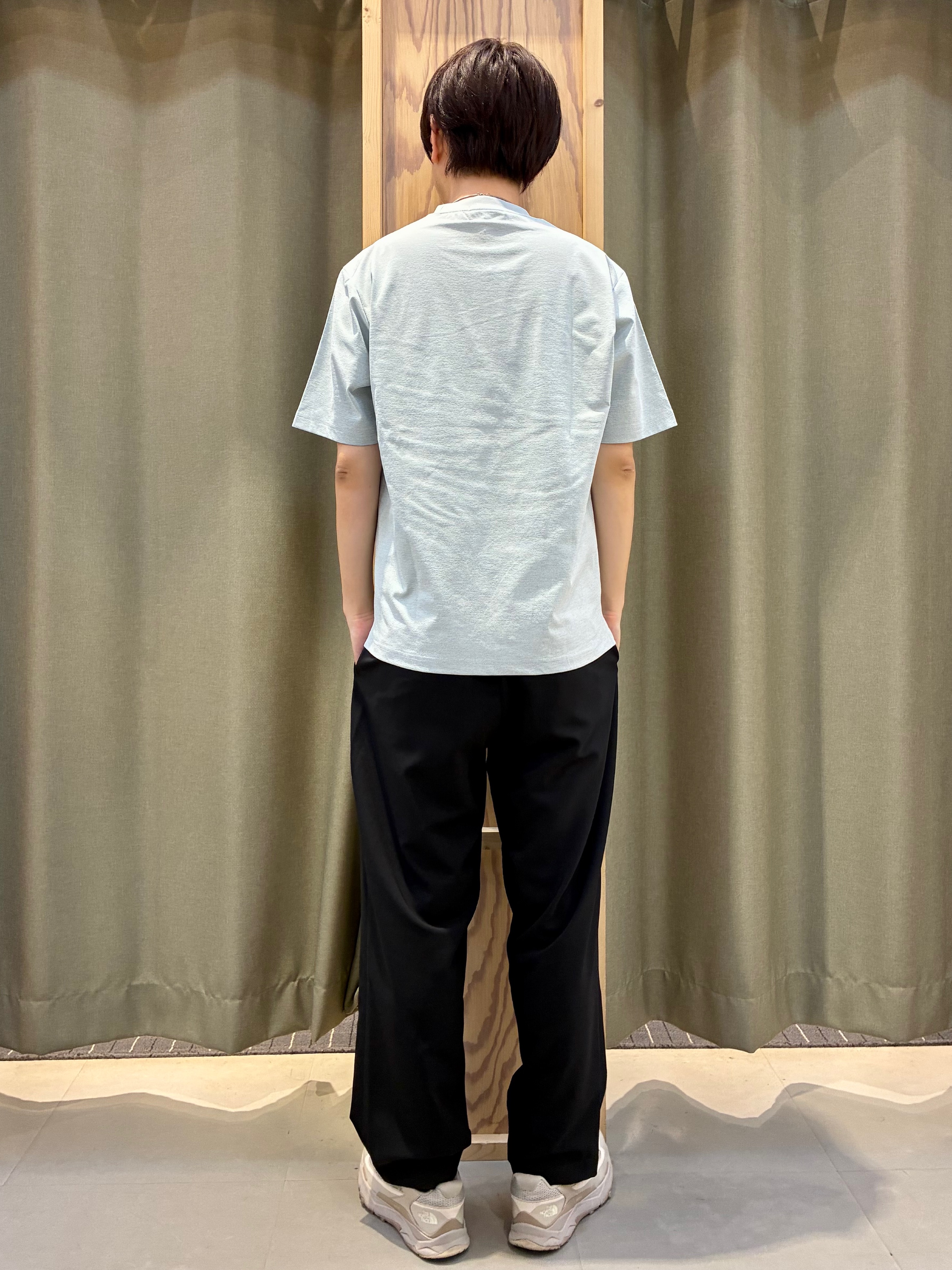 yoshiさんの「THE SHOP TK｜【新色追加＆再入荷!!】【吸水速乾/UV/透け防止/遮熱/接触冷感】BO-NO TEE/ボーノTシャ」を使ったコーディネート
