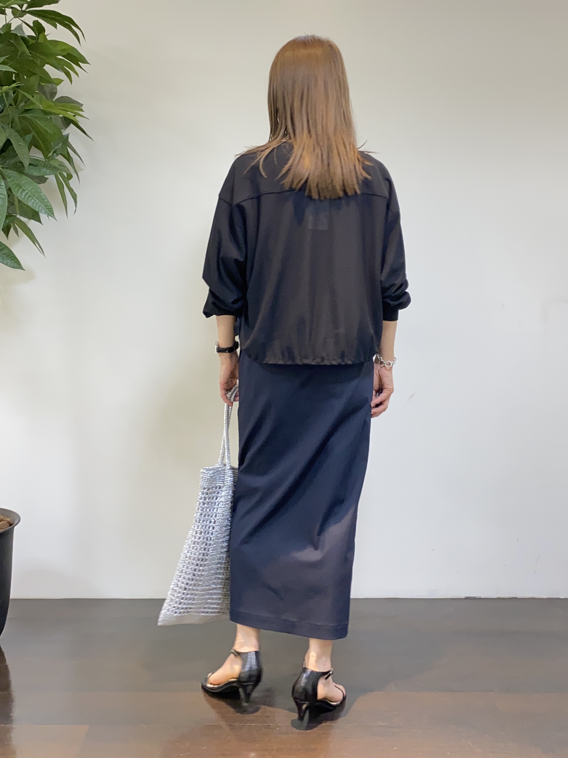 tomoさんの「UNTITLED｜◆【古畑星夏さん着用/洗える】シアーブルゾン」を使ったコーディネート