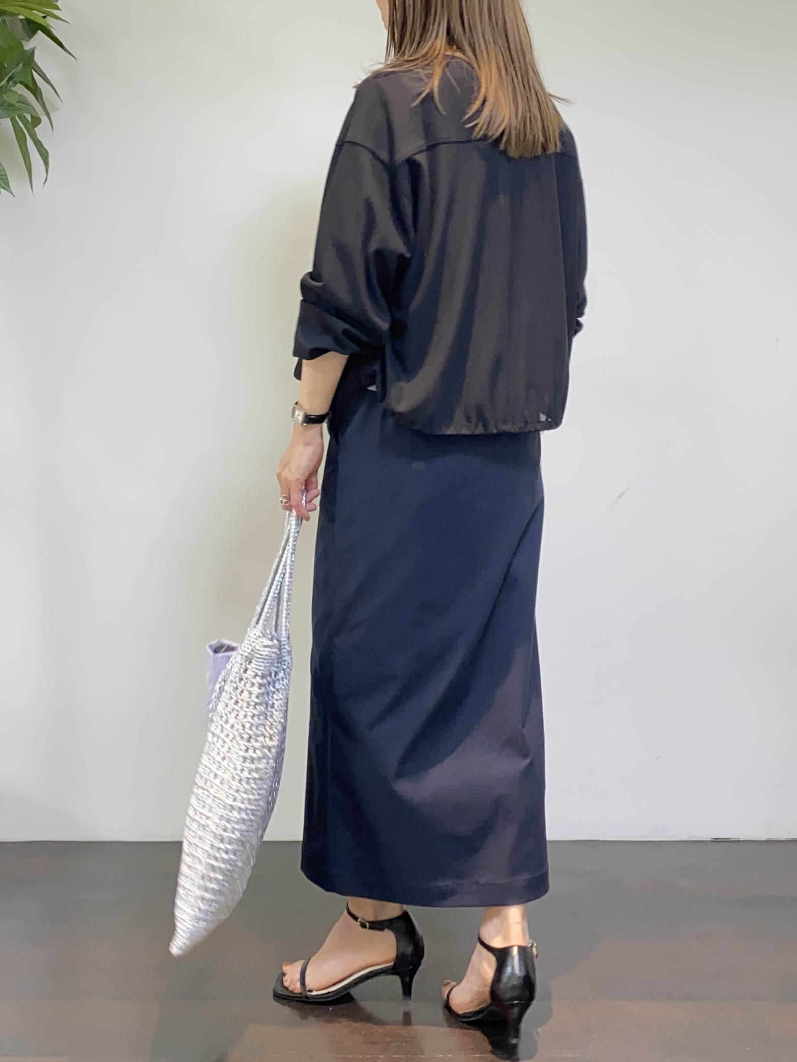 tomoさんの「UNTITLED｜◆【古畑星夏さん着用/洗える】シアーブルゾン」を使ったコーディネート