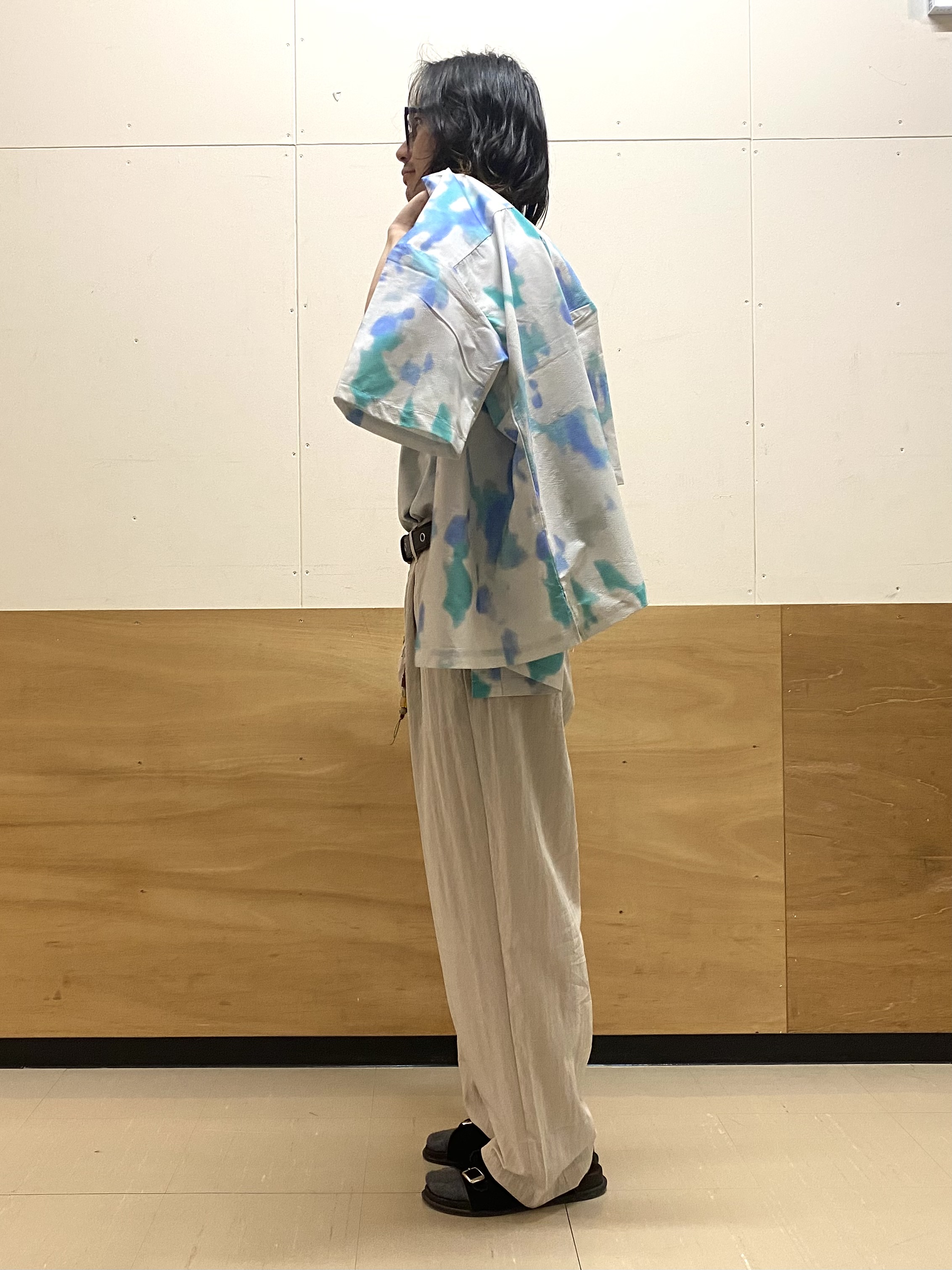 keyさんの「THE SHOP TK｜【新色追加＆再入荷!!】【吸水速乾/UV/透け防止/遮熱/接触冷感】BO-NO TEE/ボーノTシャ」を使ったコーディネート