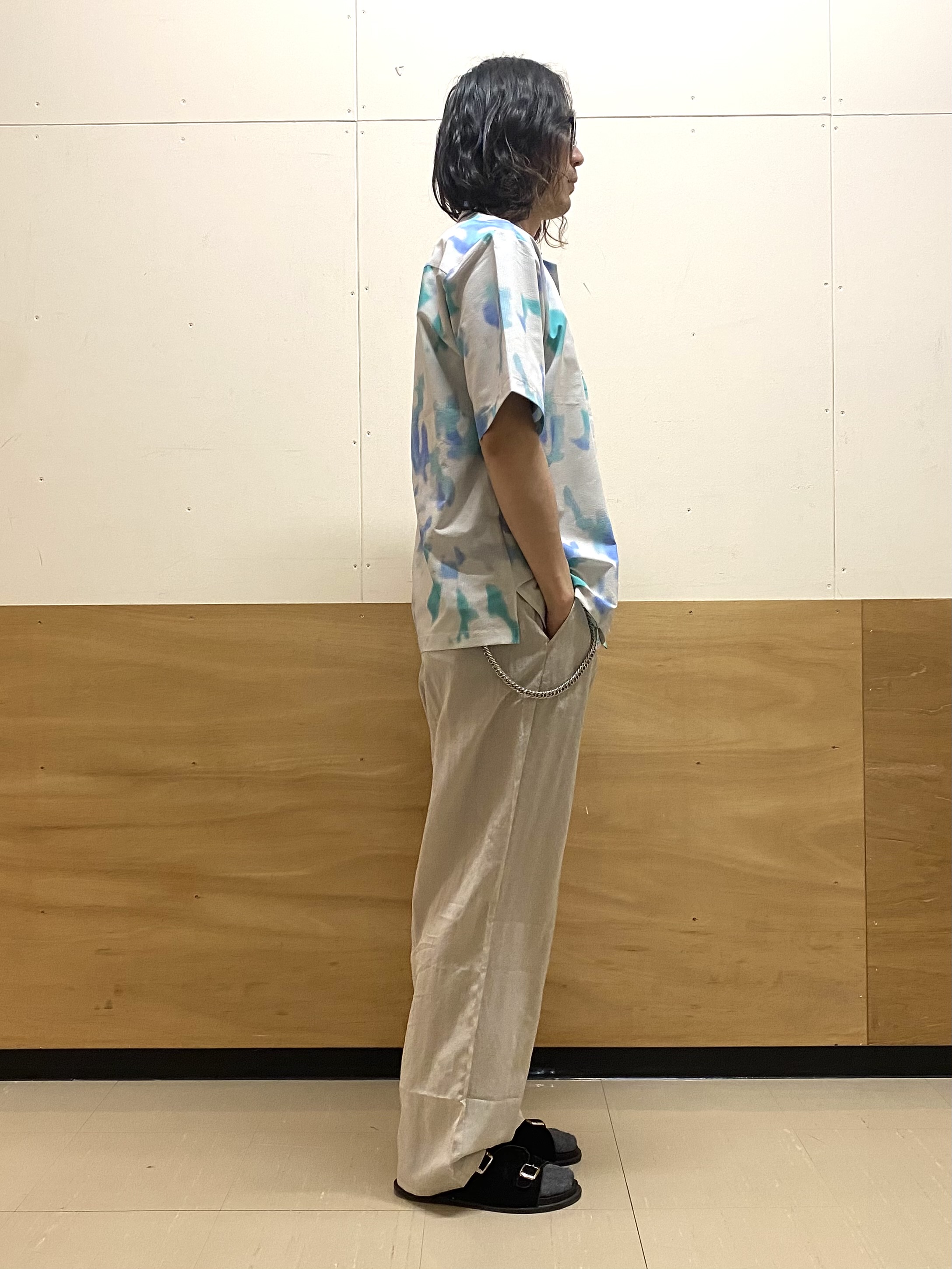 keyさんの「THE SHOP TK｜【新色追加＆再入荷!!】【吸水速乾/UV/透け防止/遮熱/接触冷感】BO-NO TEE/ボーノTシャ」を使ったコーディネート
