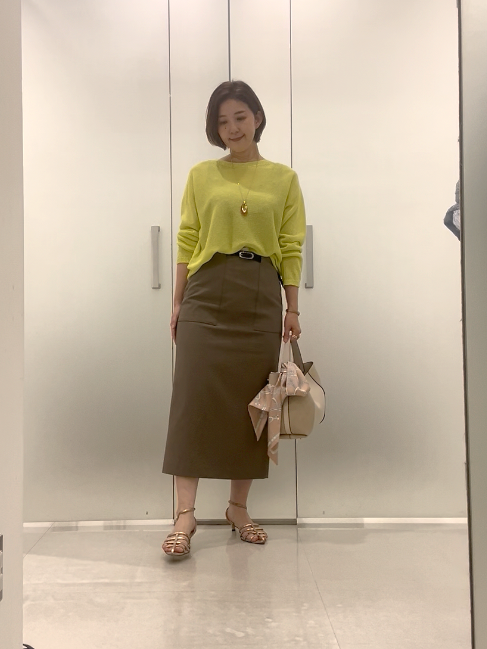まどかさんの「UNTITLED｜【ステンレスチェーン】ティアーズネックレス」を使ったコーディネート