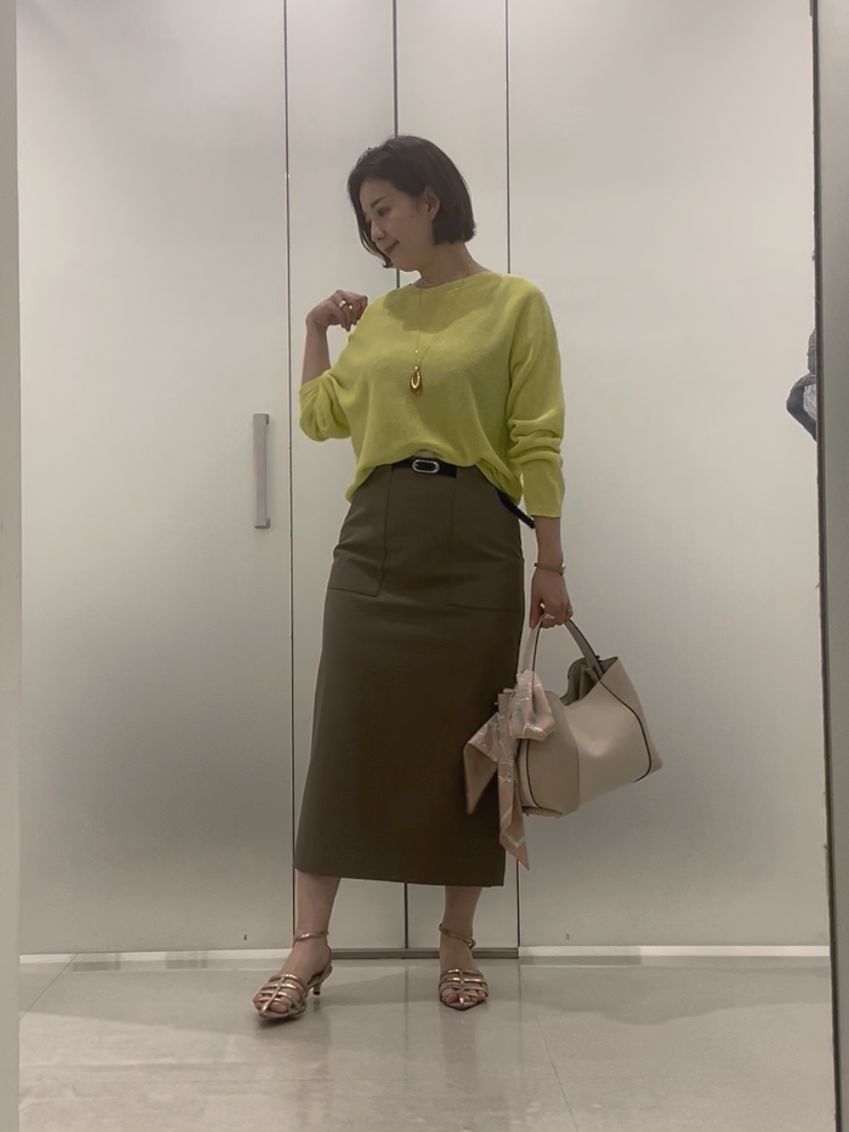 まどかさんの「UNTITLED｜【ステンレスチェーン】ティアーズネックレス」を使ったコーディネート