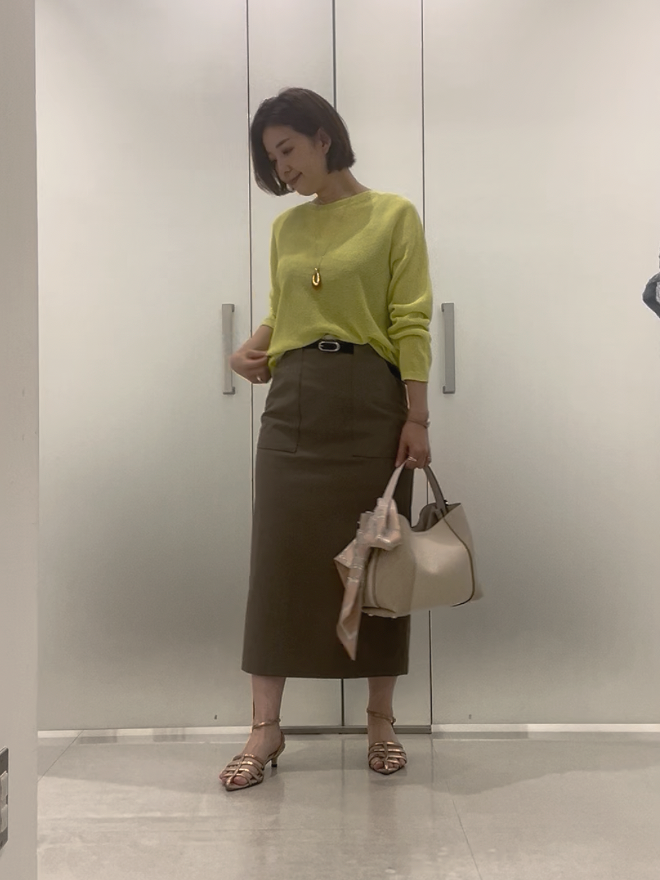 まどかさんの「UNTITLED｜【ステンレスチェーン】ティアーズネックレス」を使ったコーディネート