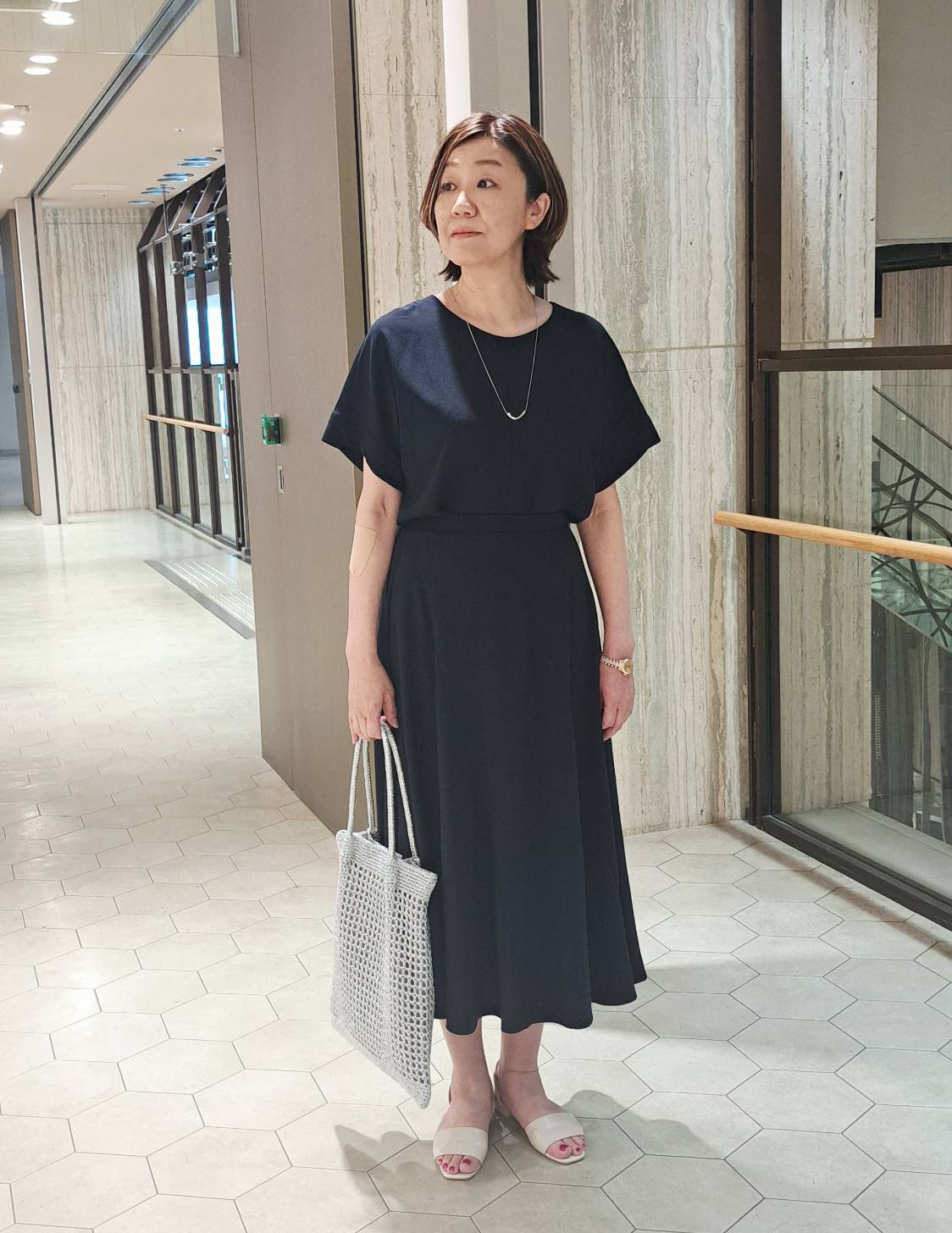 姉さんさんの「UNTITLED｜【セットアップ可/UVカット/前後2WAY】リラクシーフレンチスリーブブラウス」を使ったコーディネート