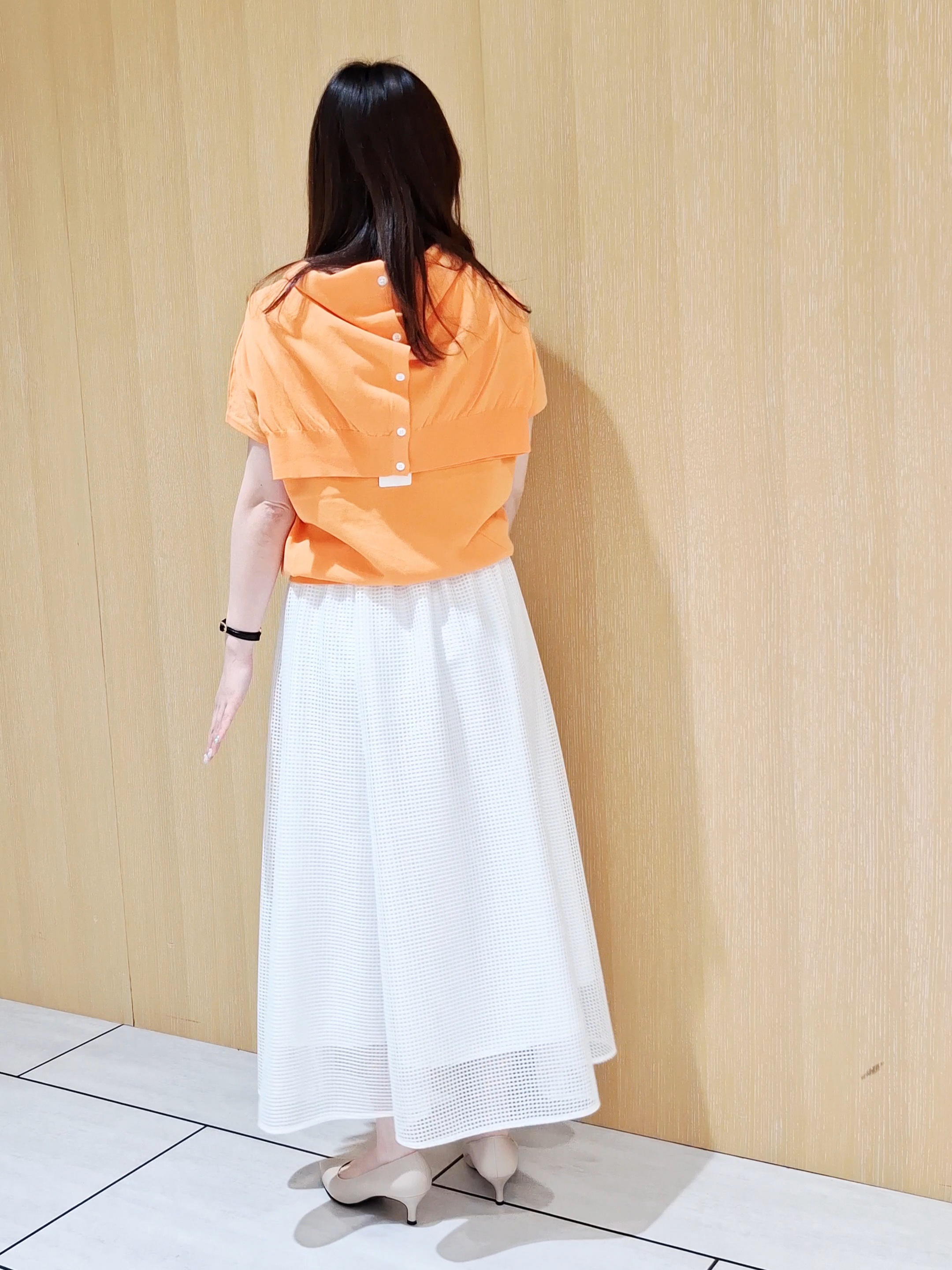 YuKaRiさんの「UNTITLED｜【9色展開/アンサンブル可/洗える】コットンベーシックニット」を使ったコーディネート
