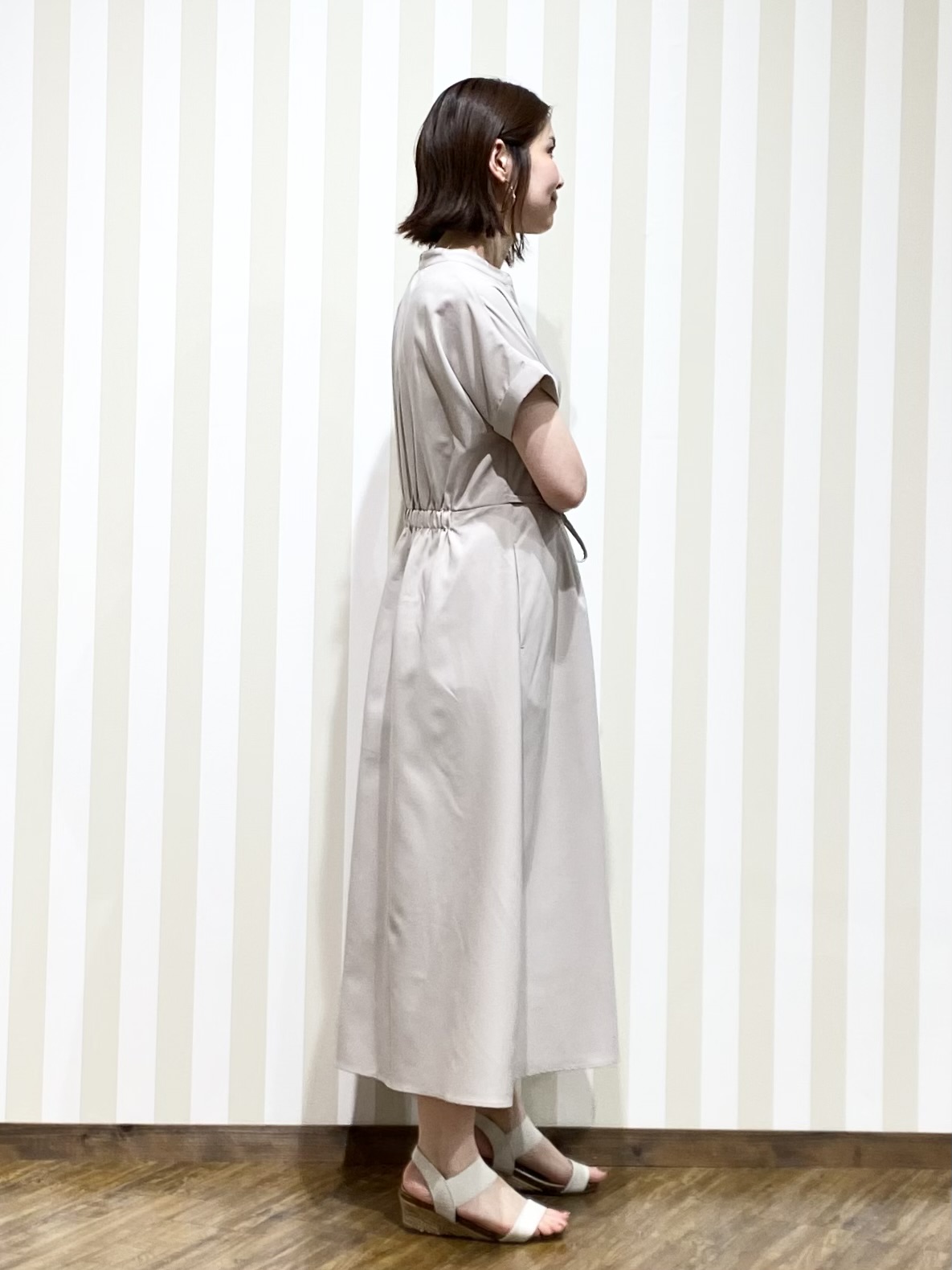 SAOさんの「SHOO･LA･RUE｜【高レビュー】片手で履けるサンダル　シューダル26SS」を使ったコーディネート