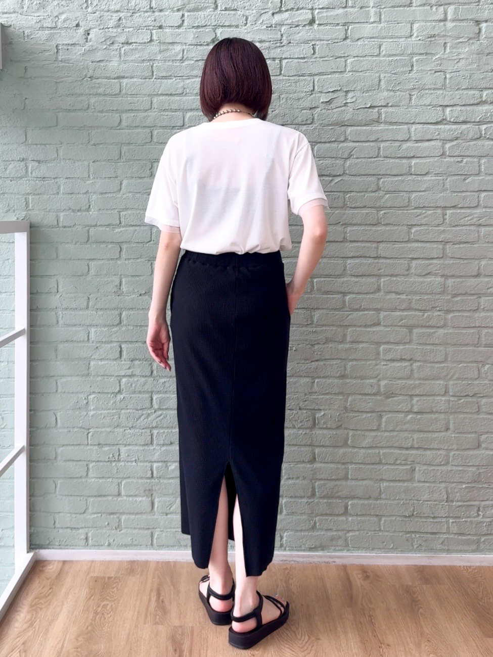 𝐜𝐡𝐢𝐤𝐚さんの「SHOO･LA･RUE｜【高レビュー/洗濯機可/セットアップ可】軽凛(かろりん) 半袖ジャケット」を使ったコーディネート
