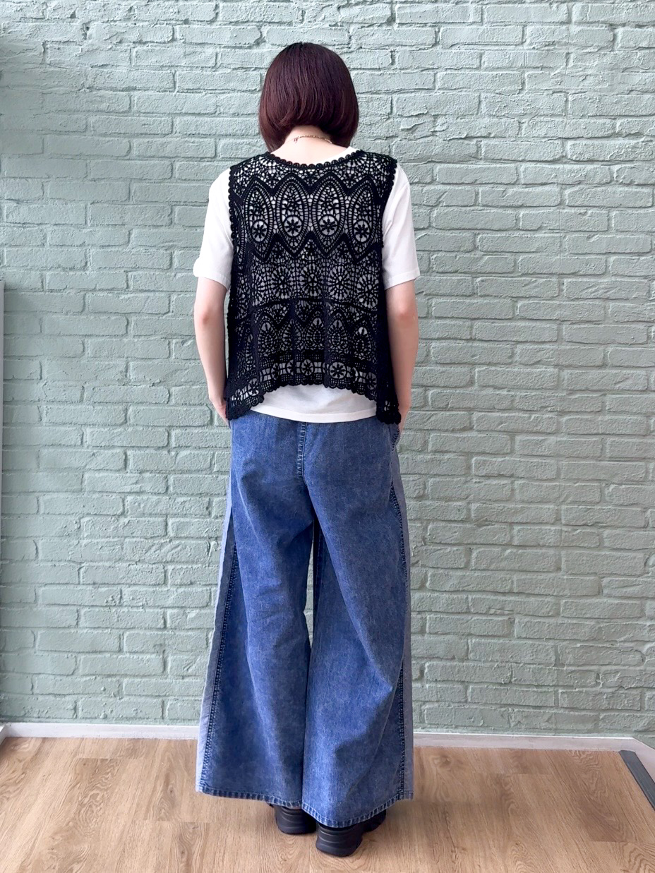 𝐜𝐡𝐢𝐤𝐚さんの「SHOO･LA･RUE｜【高レビュー/洗濯機可/セットアップ可】軽凛(かろりん) 半袖ジャケット」を使ったコーディネート