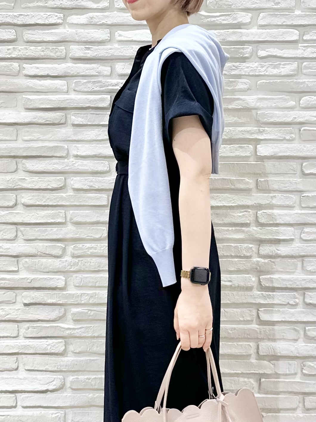 Hana...eさんの「index｜【接触冷感】ビジューボタンカーディガン《抗ピリング／洗濯機OK》」を使ったコーディネート