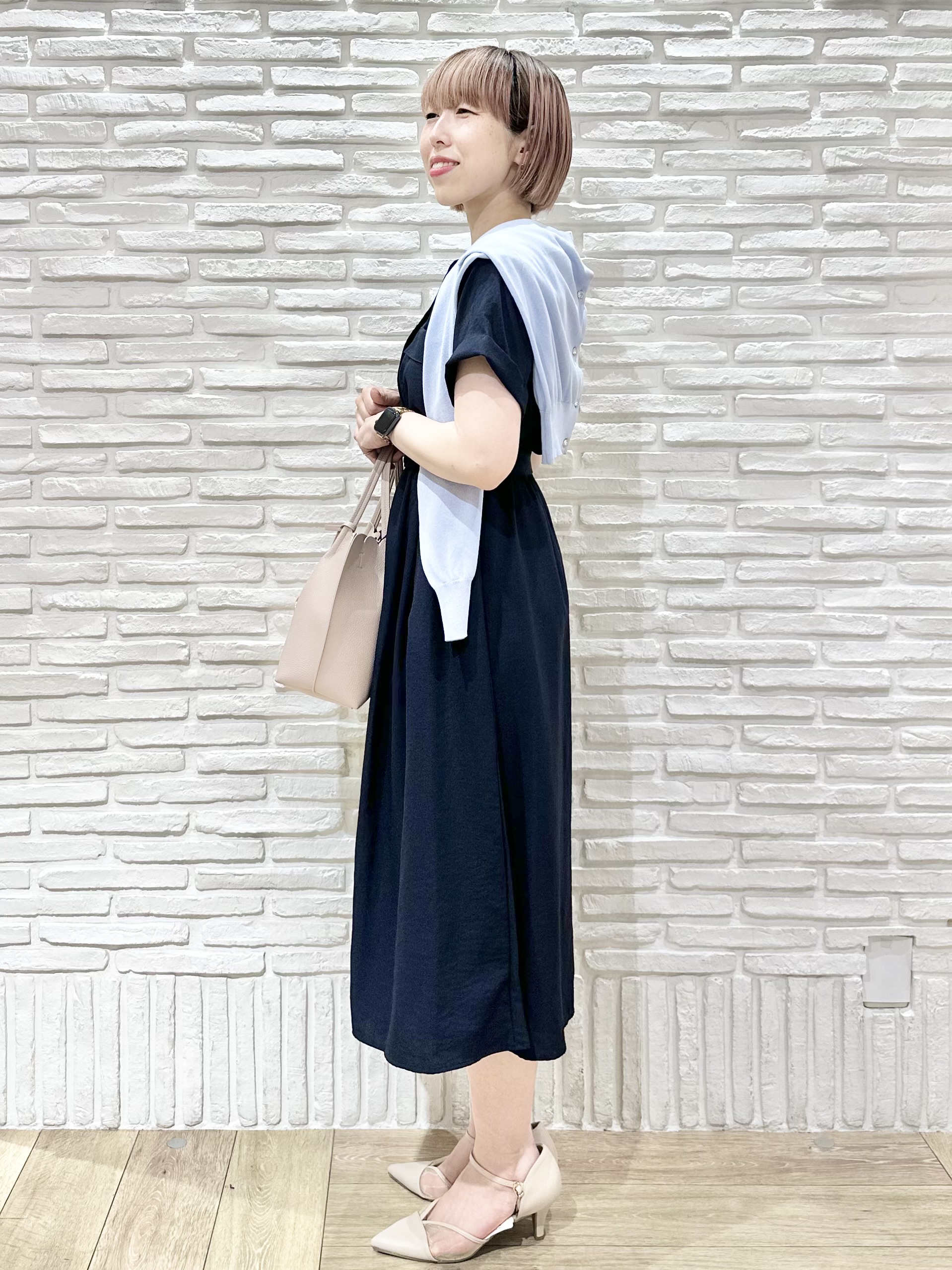 Hana...eさんの「index｜【接触冷感】ビジューボタンカーディガン《抗ピリング／洗濯機OK》」を使ったコーディネート